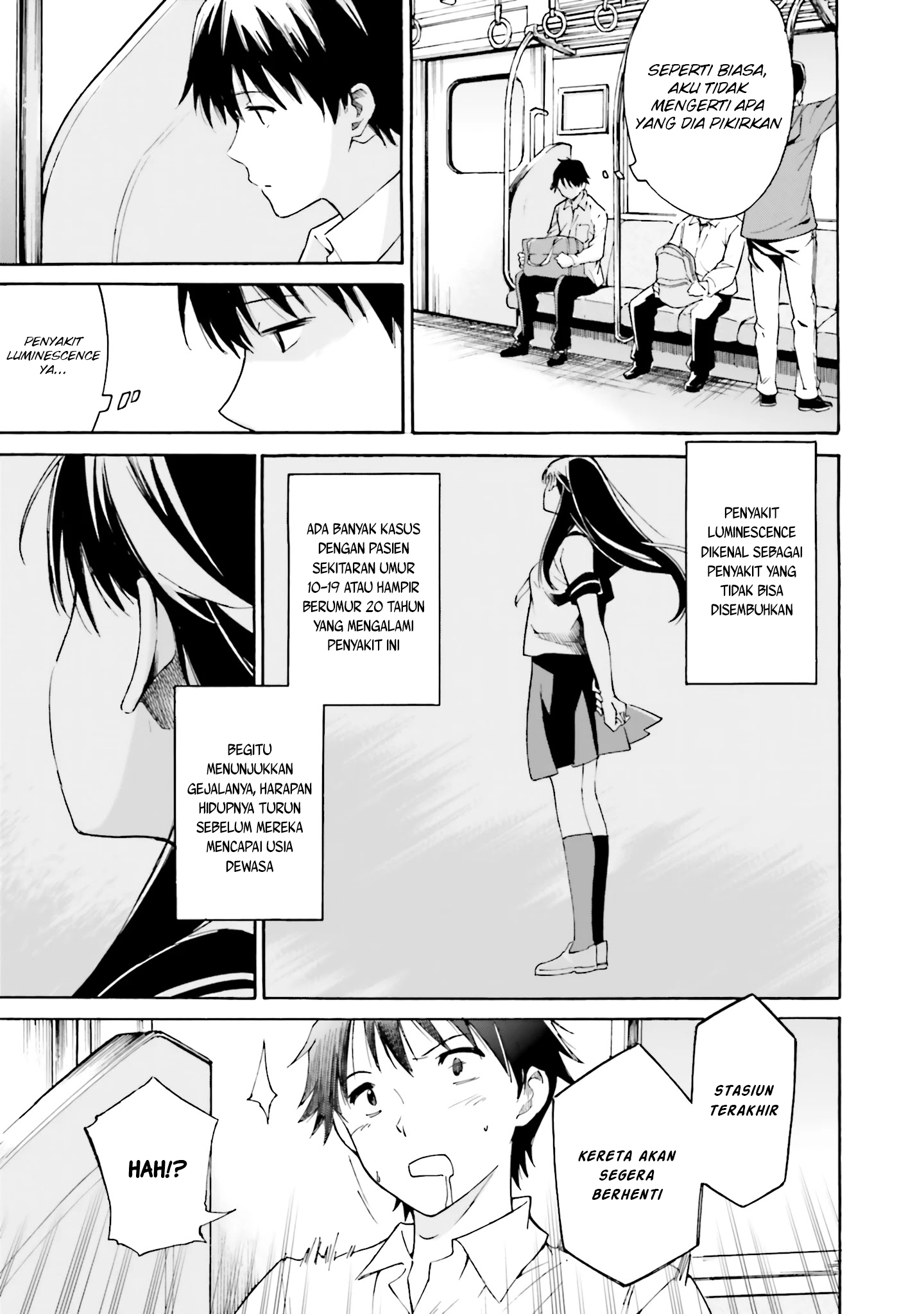Kimi wa Tsukiyo ni Hikarikagayaku Chapter 1 - halaman 27