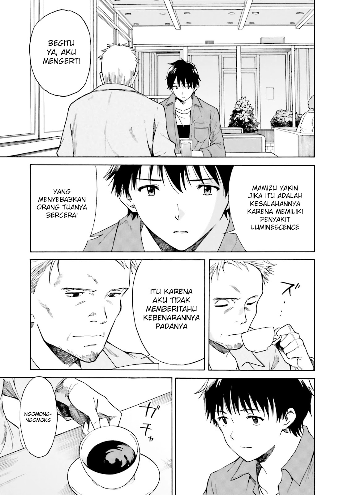 Kimi wa Tsukiyo ni Hikarikagayaku Chapter 3 - halaman 8