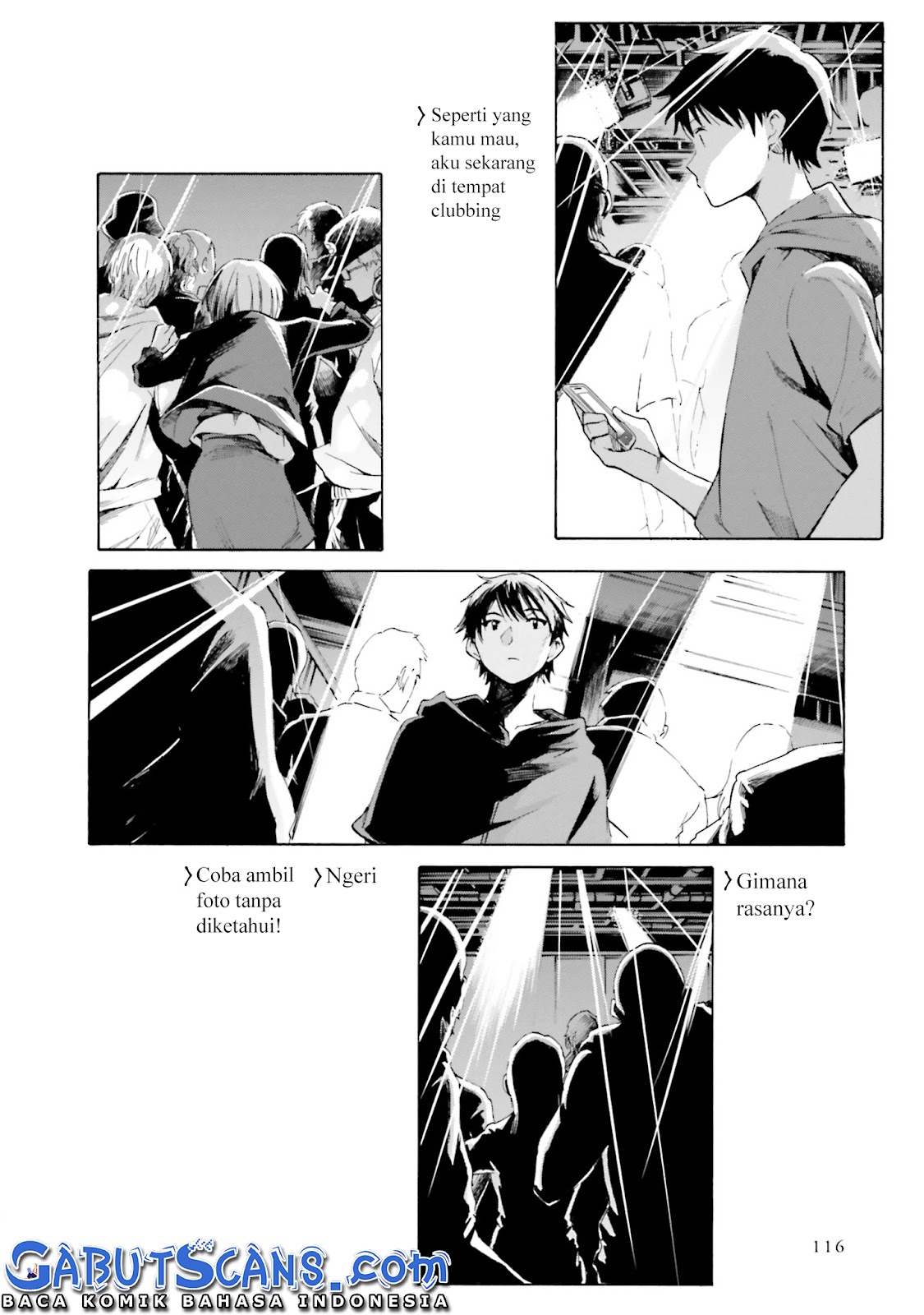Kimi wa Tsukiyo ni Hikarikagayaku Chapter 4 - halaman 13