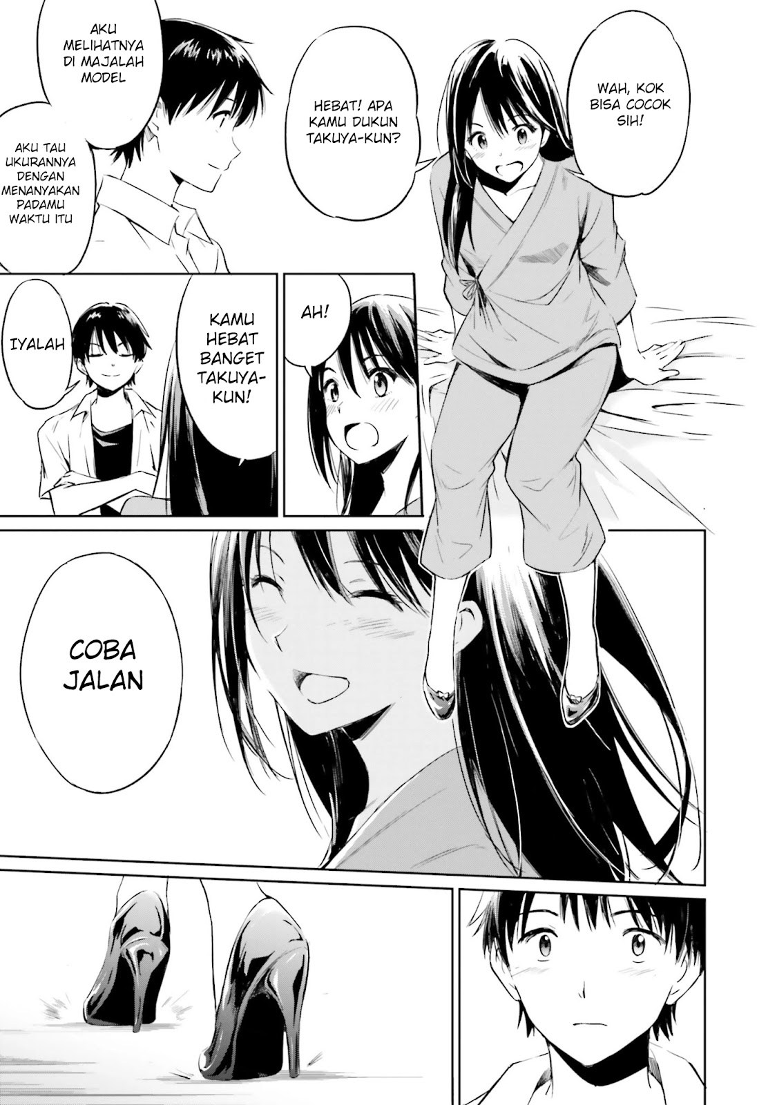 Kimi wa Tsukiyo ni Hikarikagayaku Chapter 4 - halaman 34
