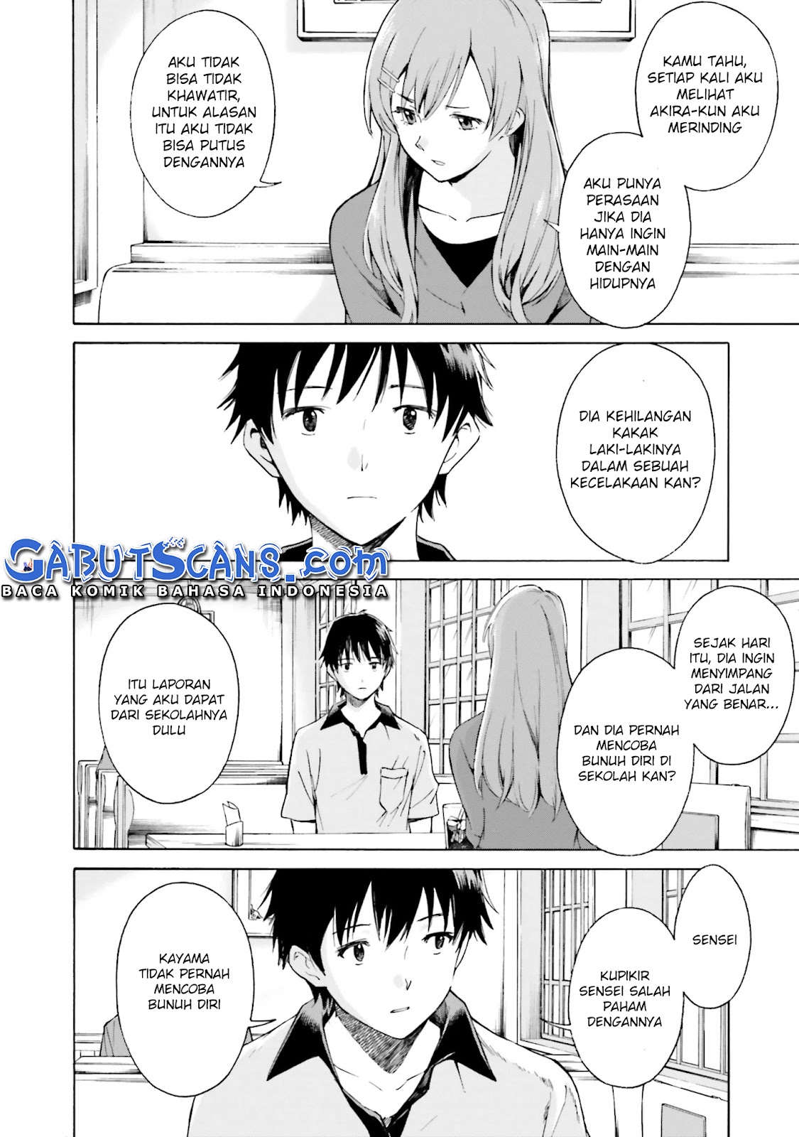 Kimi wa Tsukiyo ni Hikarikagayaku Chapter 4 - halaman 7