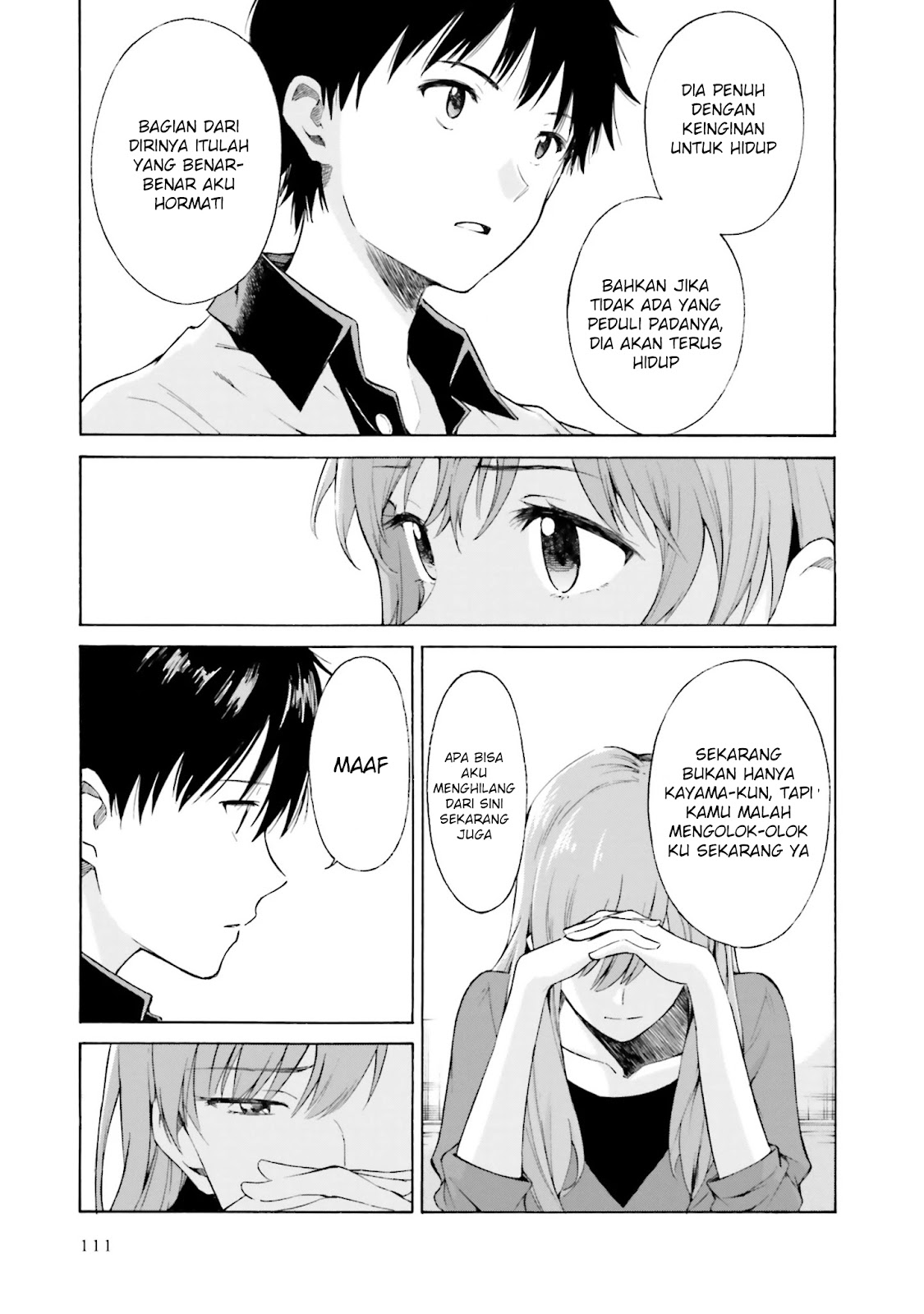 Kimi wa Tsukiyo ni Hikarikagayaku Chapter 4 - halaman 8