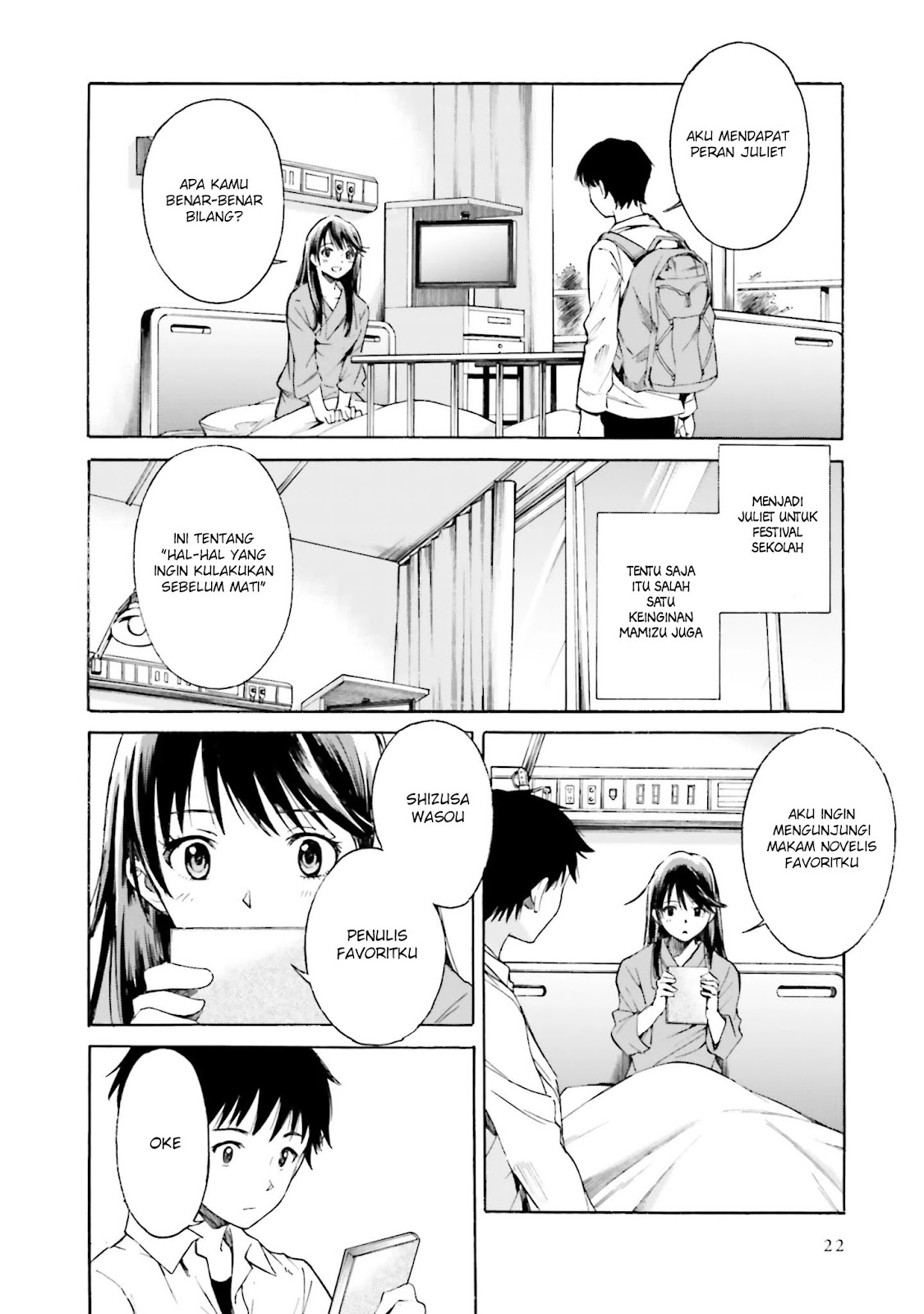 Kimi wa Tsukiyo ni Hikarikagayaku Chapter 6 - halaman 24