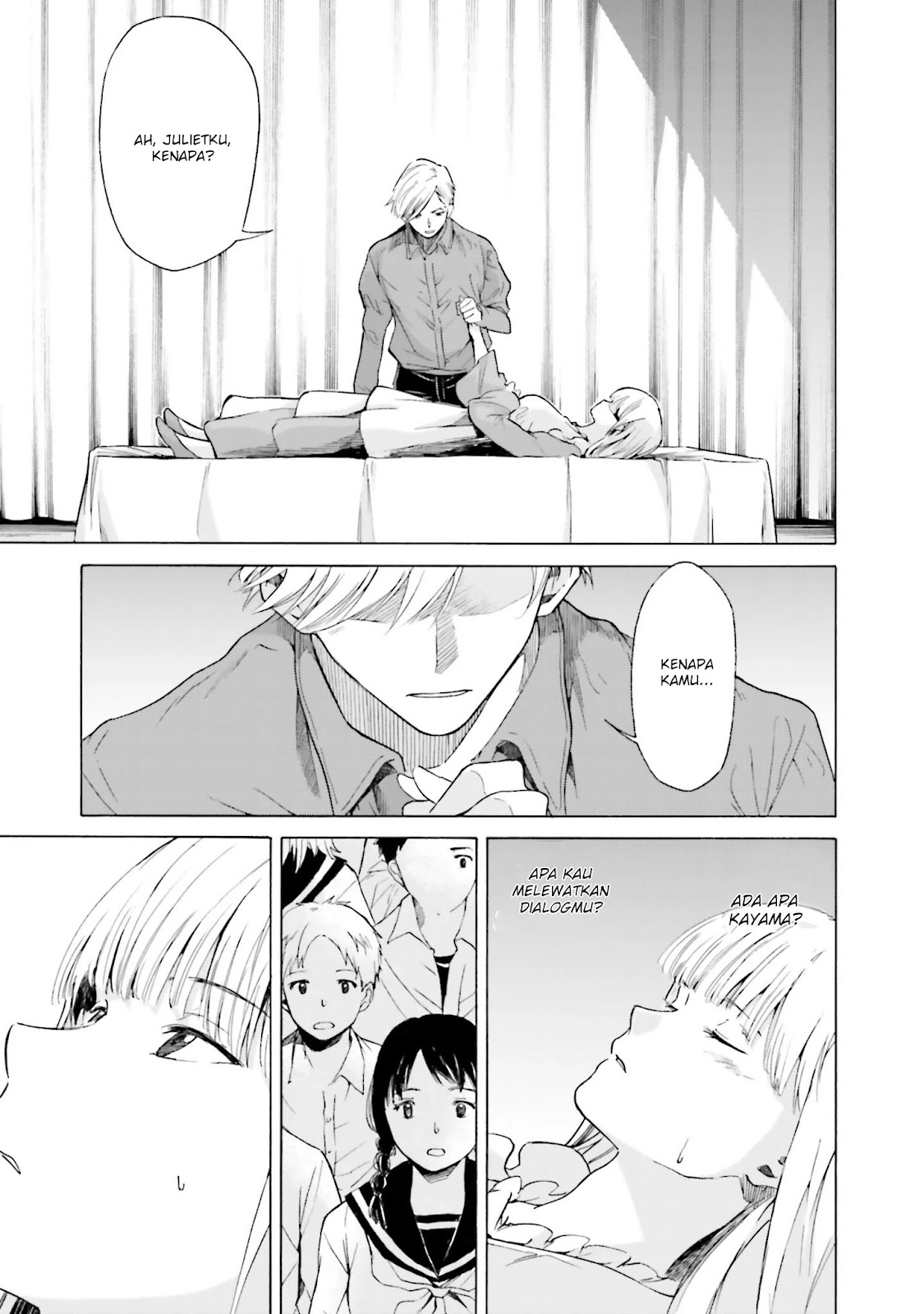 Kimi wa Tsukiyo ni Hikarikagayaku Chapter 9 - halaman 6