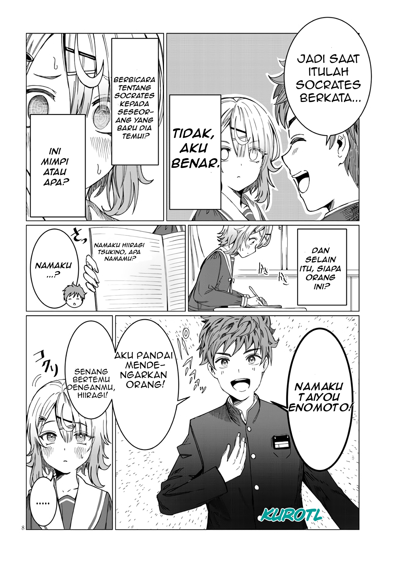 Kimi wa Yakamashi Tojite yo Kuchi wo! Chapter 1 - halaman 12