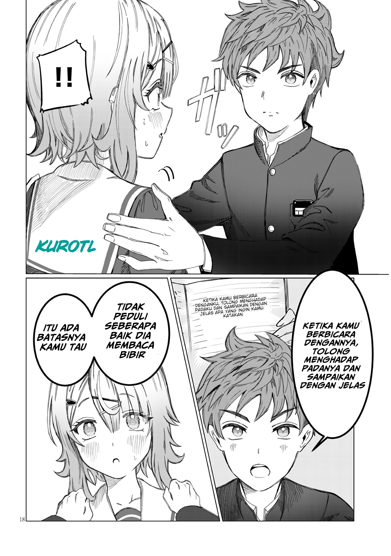 Kimi wa Yakamashi Tojite yo Kuchi wo! Chapter 1 - halaman 22