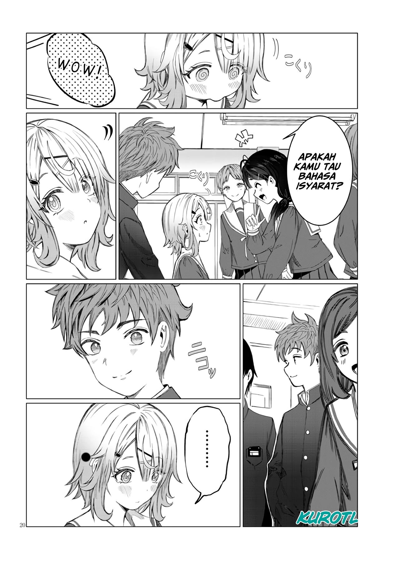 Kimi wa Yakamashi Tojite yo Kuchi wo! Chapter 1 - halaman 24