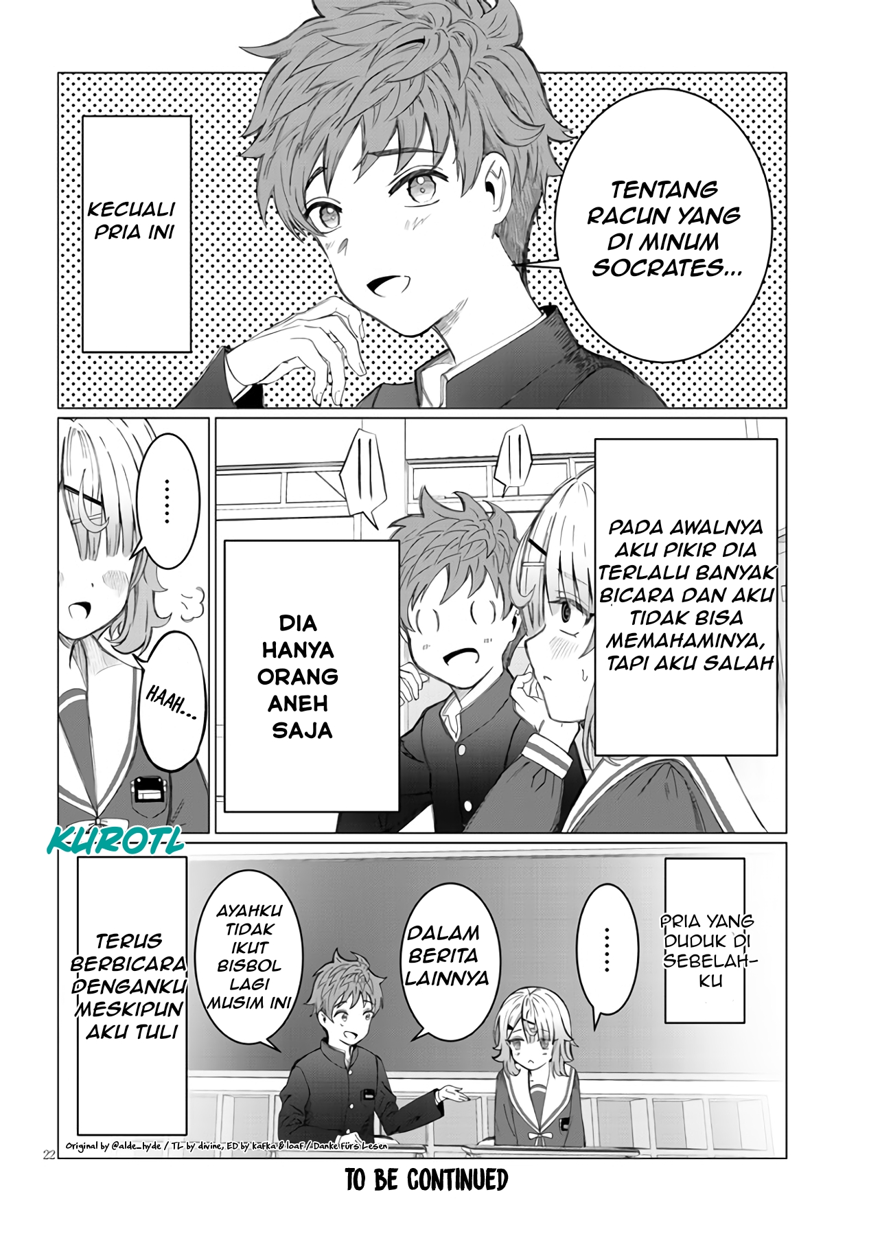 Kimi wa Yakamashi Tojite yo Kuchi wo! Chapter 1 - halaman 26