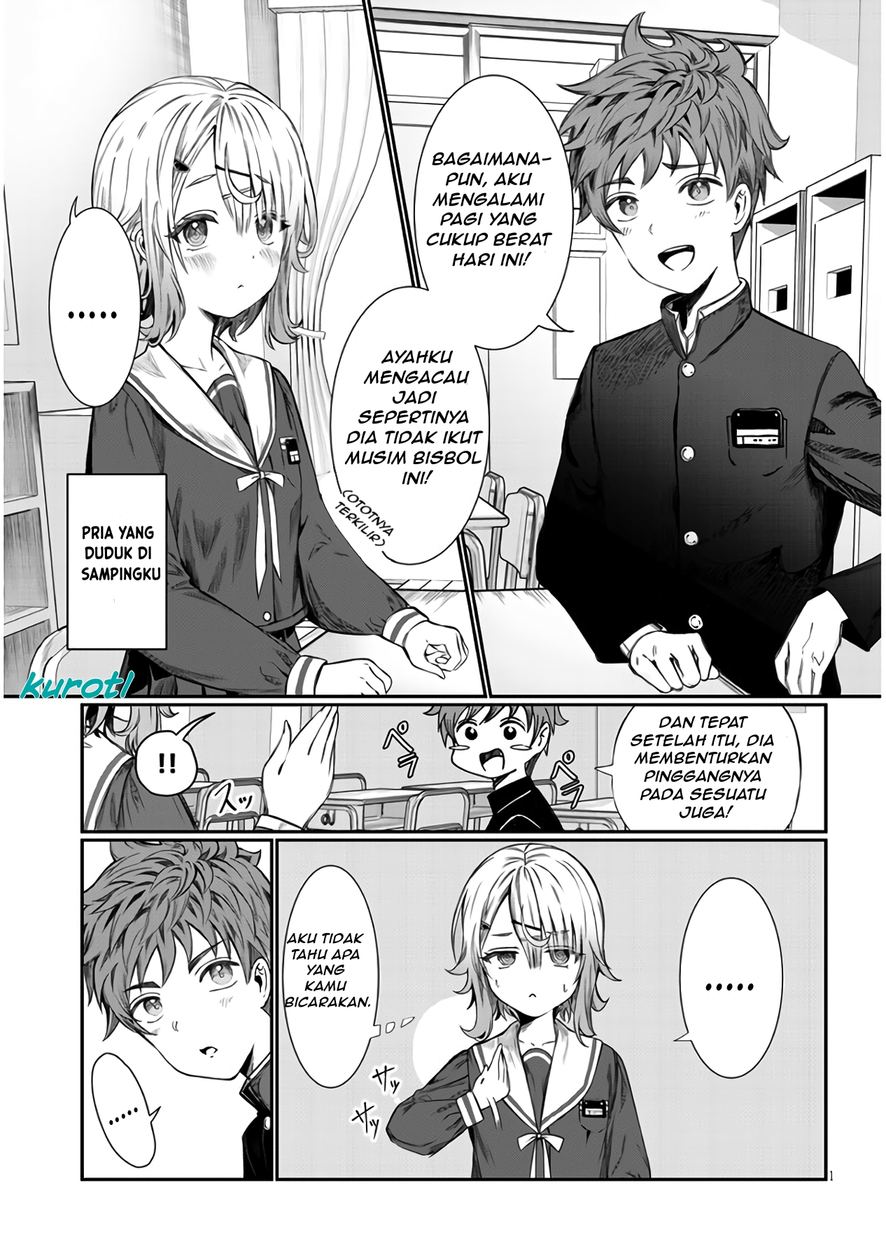 Kimi wa Yakamashi Tojite yo Kuchi wo! Chapter 1 - halaman 5
