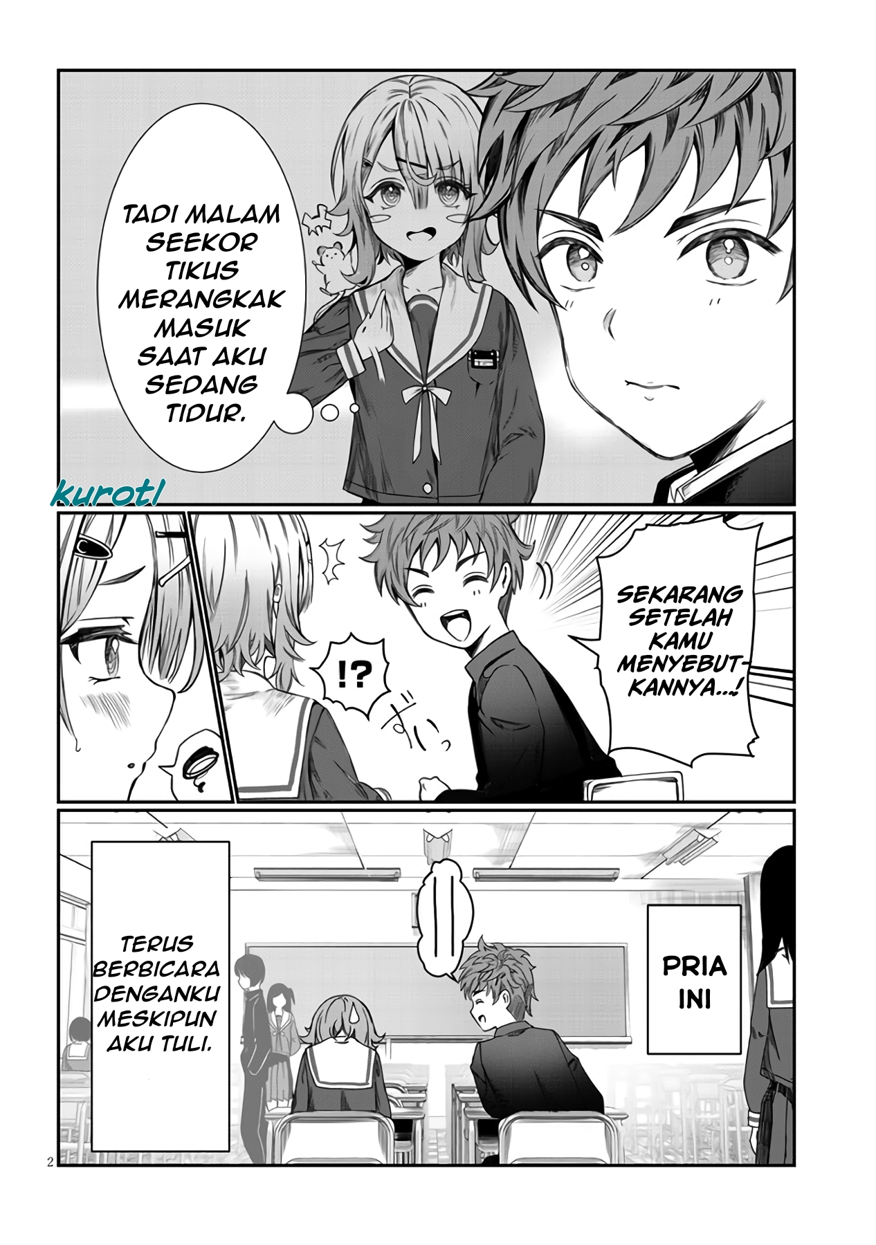 Kimi wa Yakamashi Tojite yo Kuchi wo! Chapter 1 - halaman 6