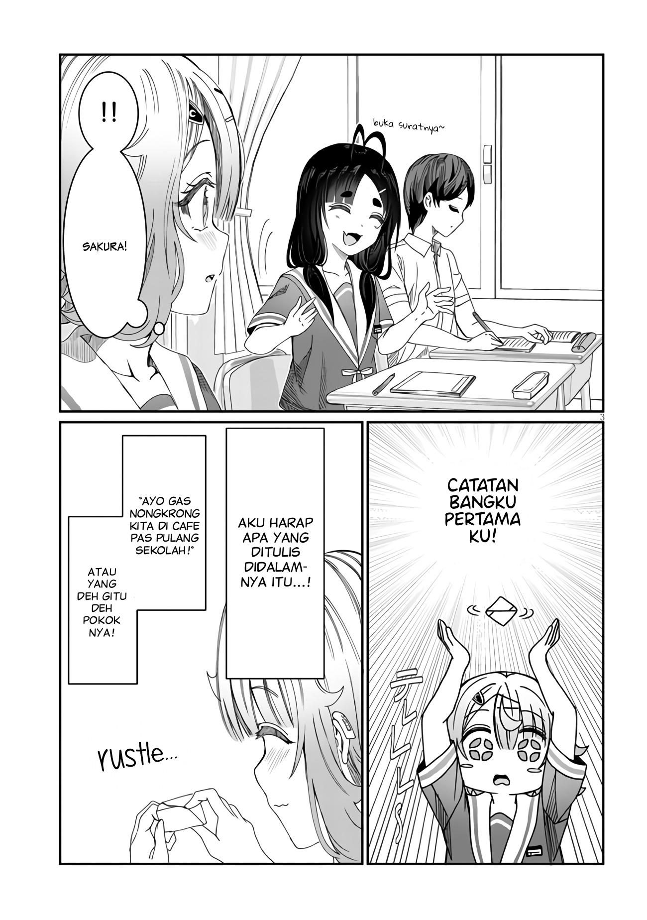 Kimi wa Yakamashi Tojite yo Kuchi wo! Chapter 12 - halaman 4