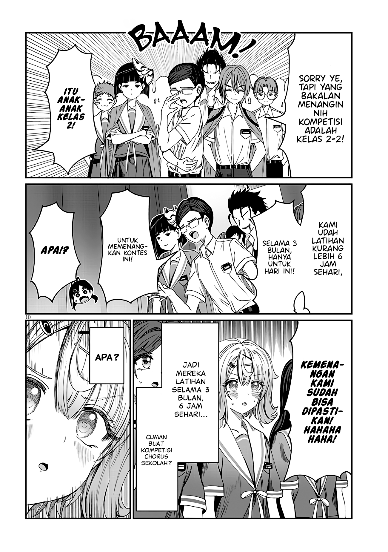 Kimi wa Yakamashi Tojite yo Kuchi wo! Chapter 17 - halaman 11