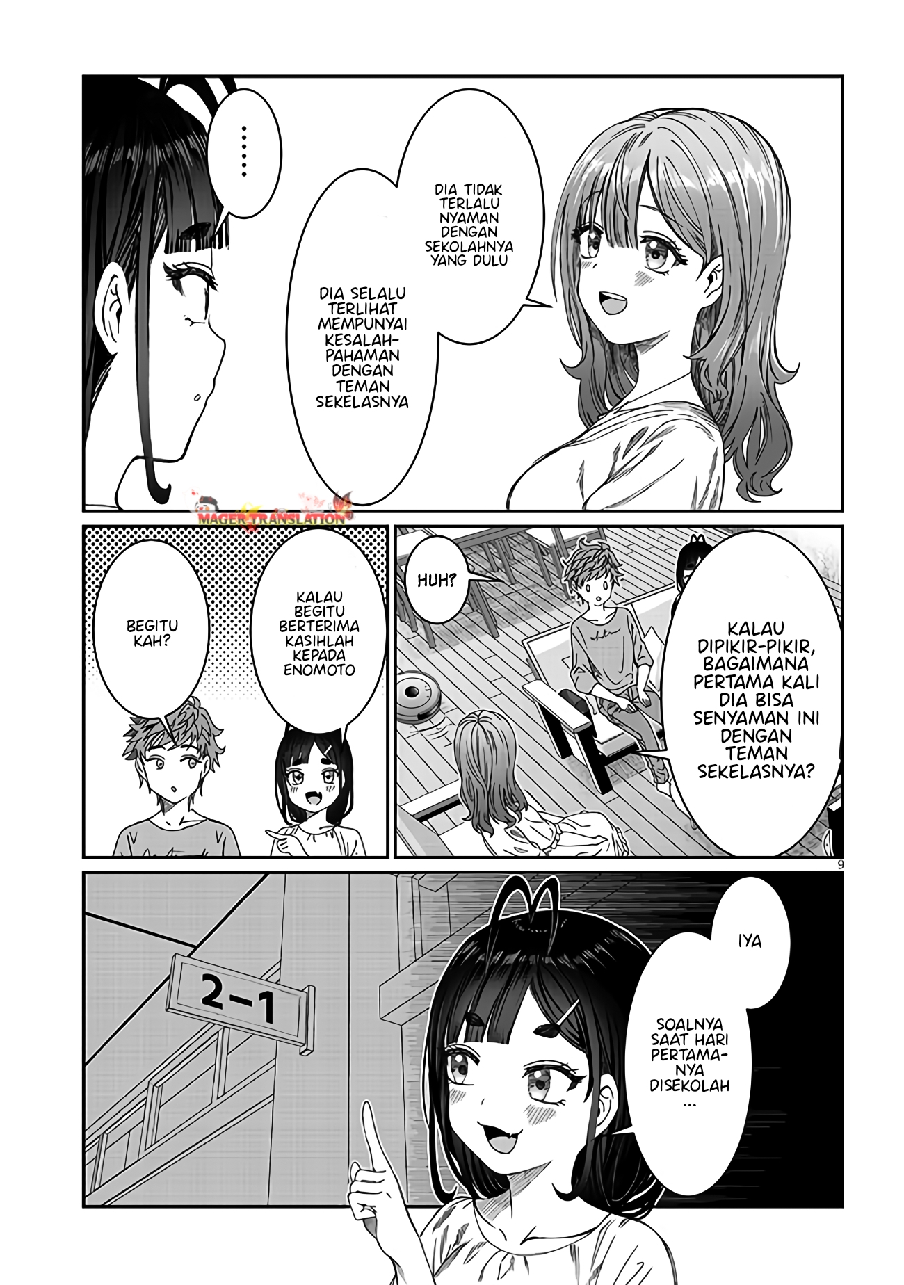 Kimi wa Yakamashi Tojite yo Kuchi wo! Chapter 18 - halaman 10