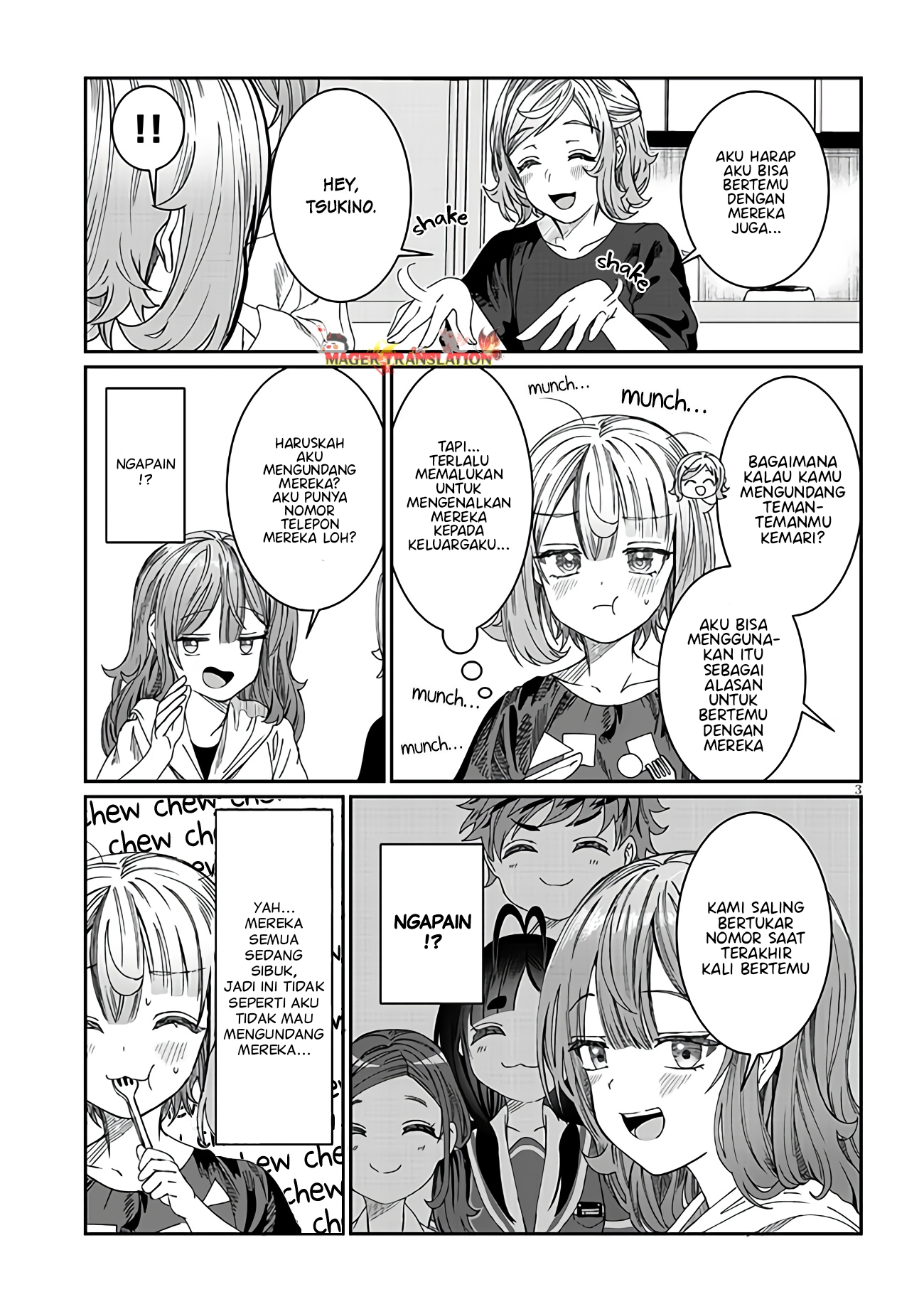 Kimi wa Yakamashi Tojite yo Kuchi wo! Chapter 18 - halaman 4