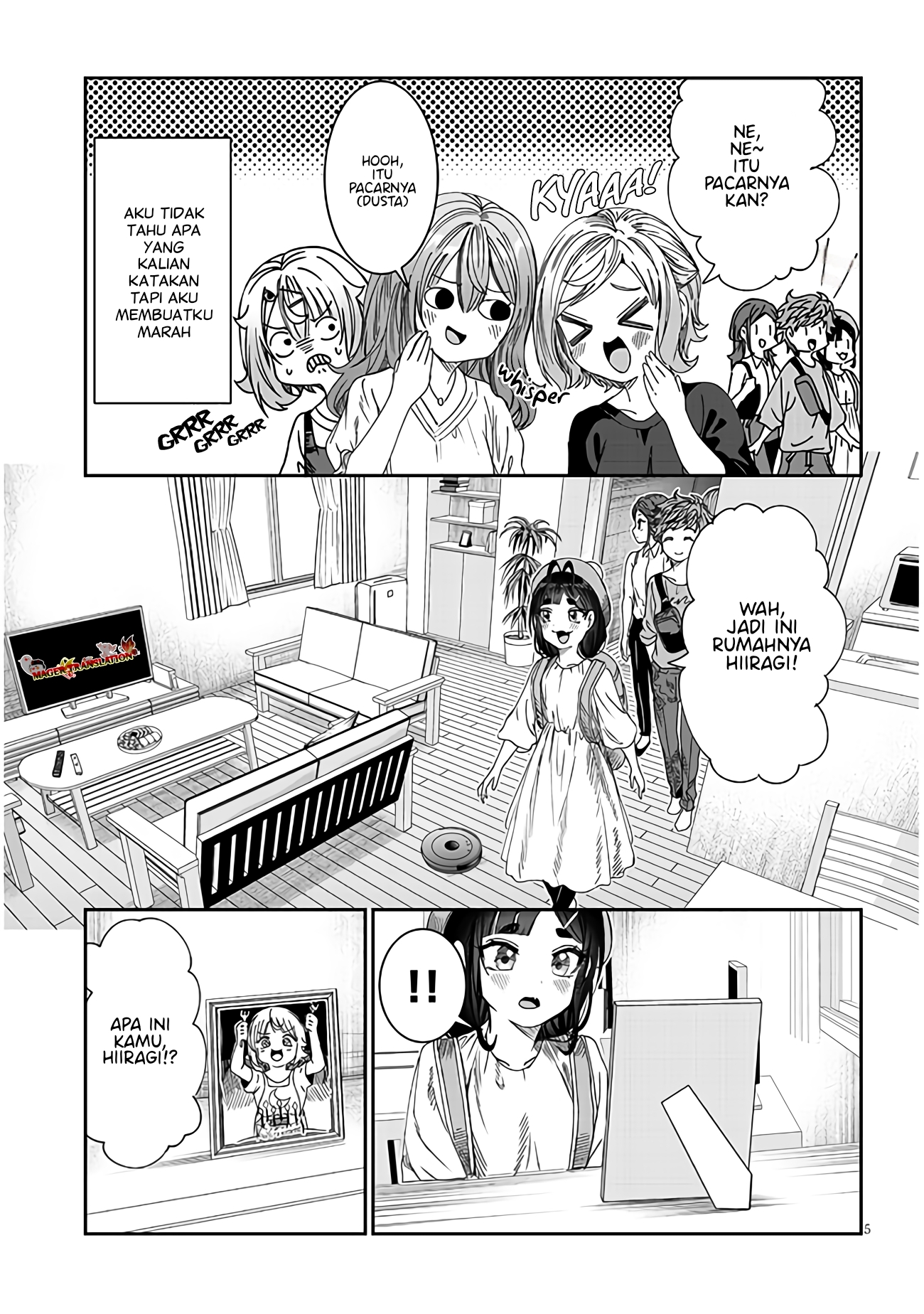 Kimi wa Yakamashi Tojite yo Kuchi wo! Chapter 18 - halaman 6