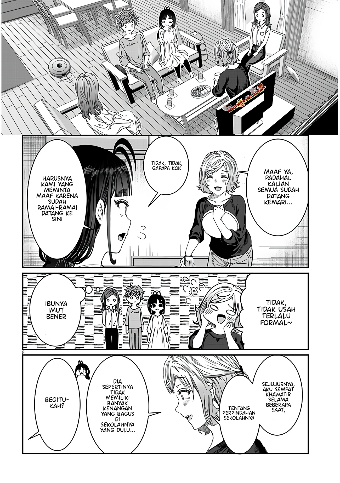 Kimi wa Yakamashi Tojite yo Kuchi wo! Chapter 18 - halaman 9