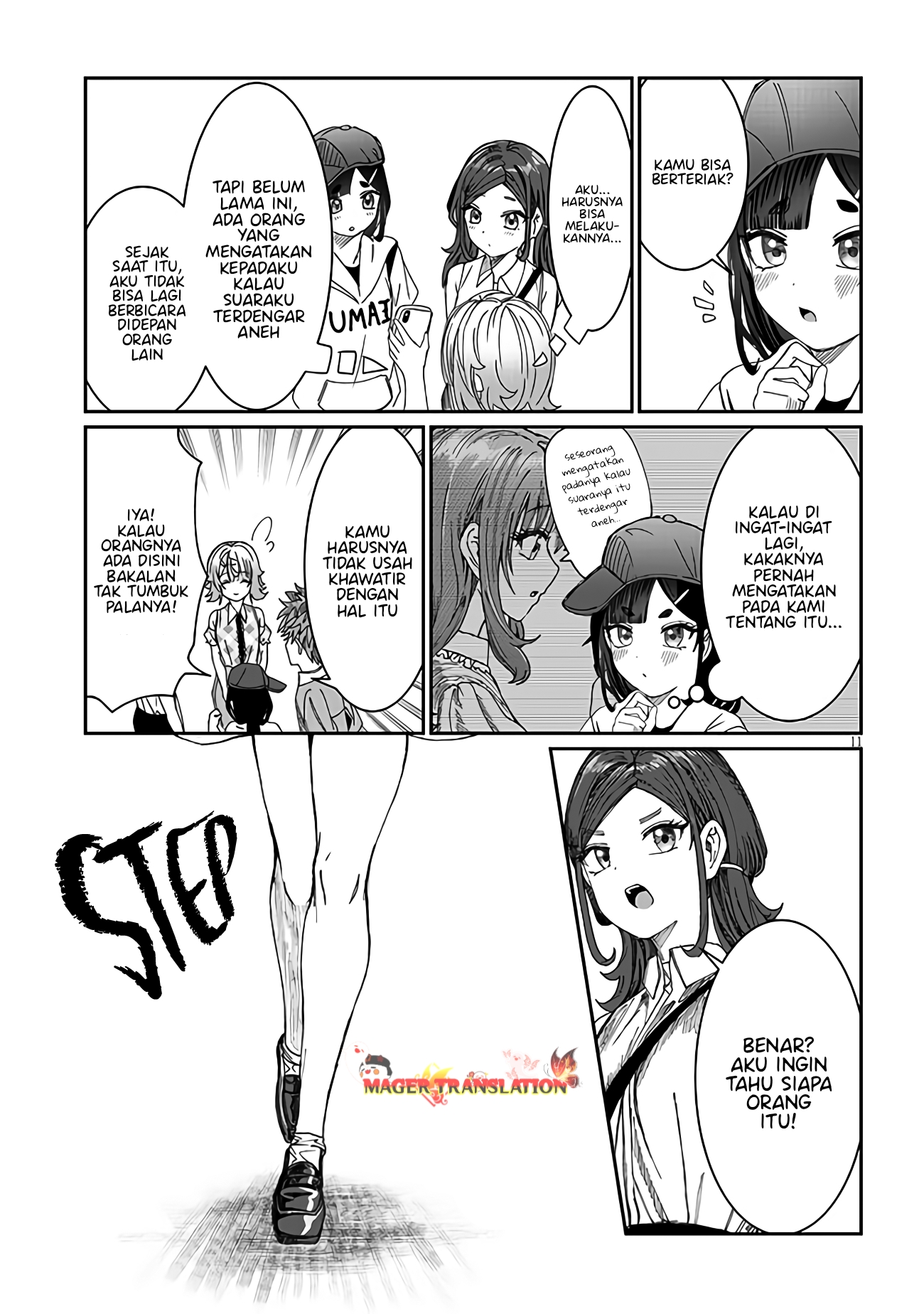 Kimi wa Yakamashi Tojite yo Kuchi wo! Chapter 19 - halaman 12