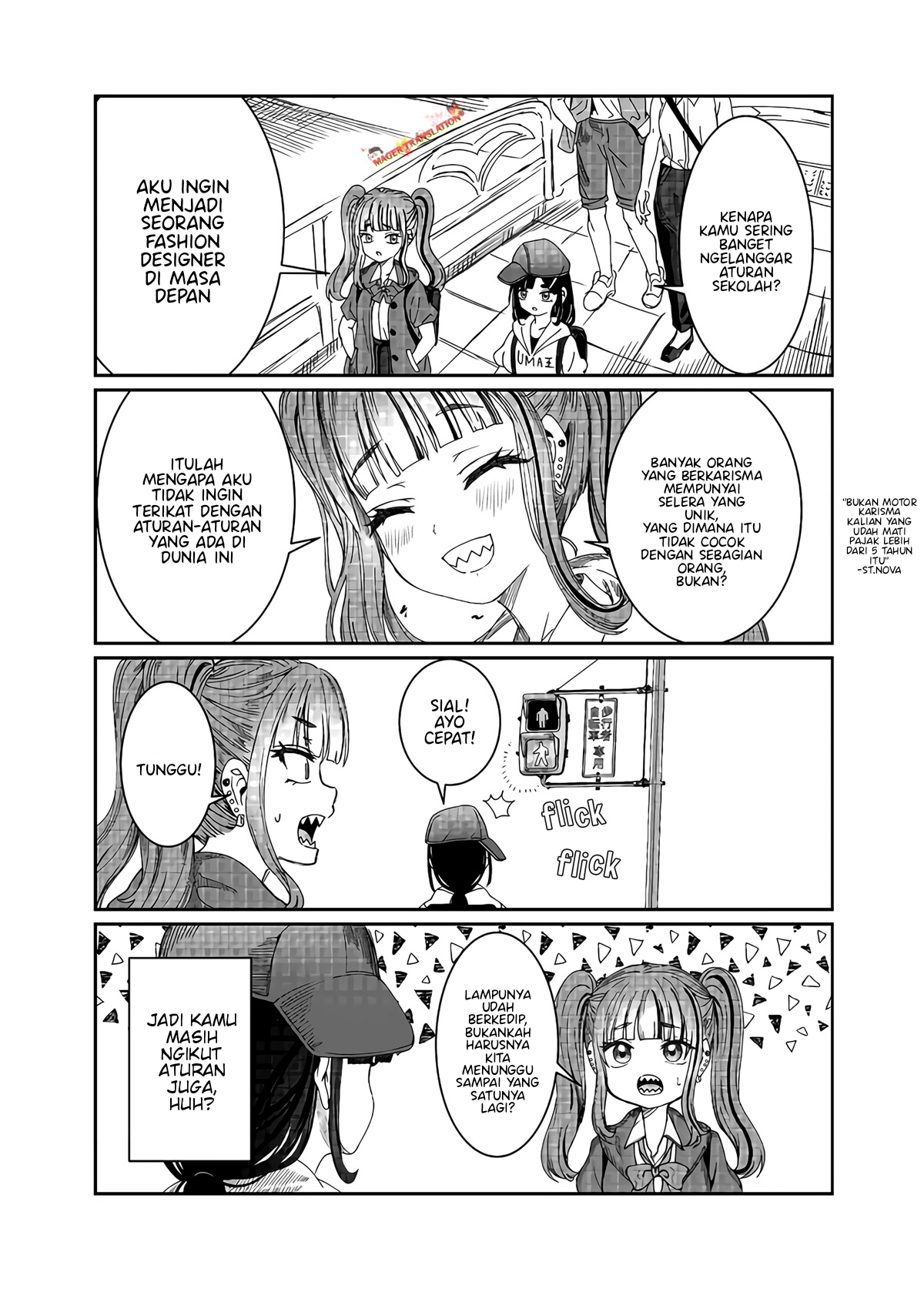 Kimi wa Yakamashi Tojite yo Kuchi wo! Chapter 20 - halaman 14