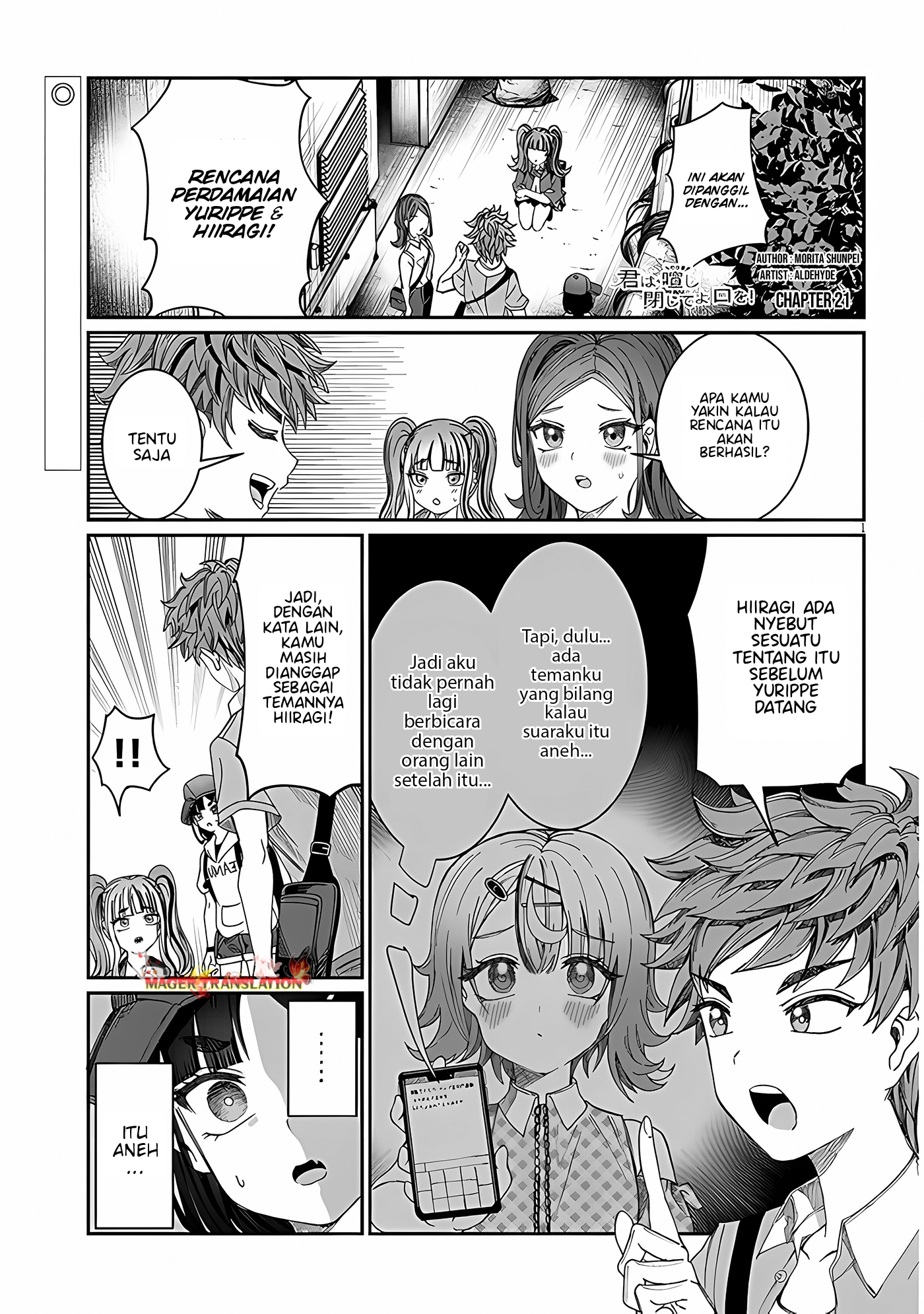 Kimi wa Yakamashi Tojite yo Kuchi wo! Chapter 21 - halaman 2