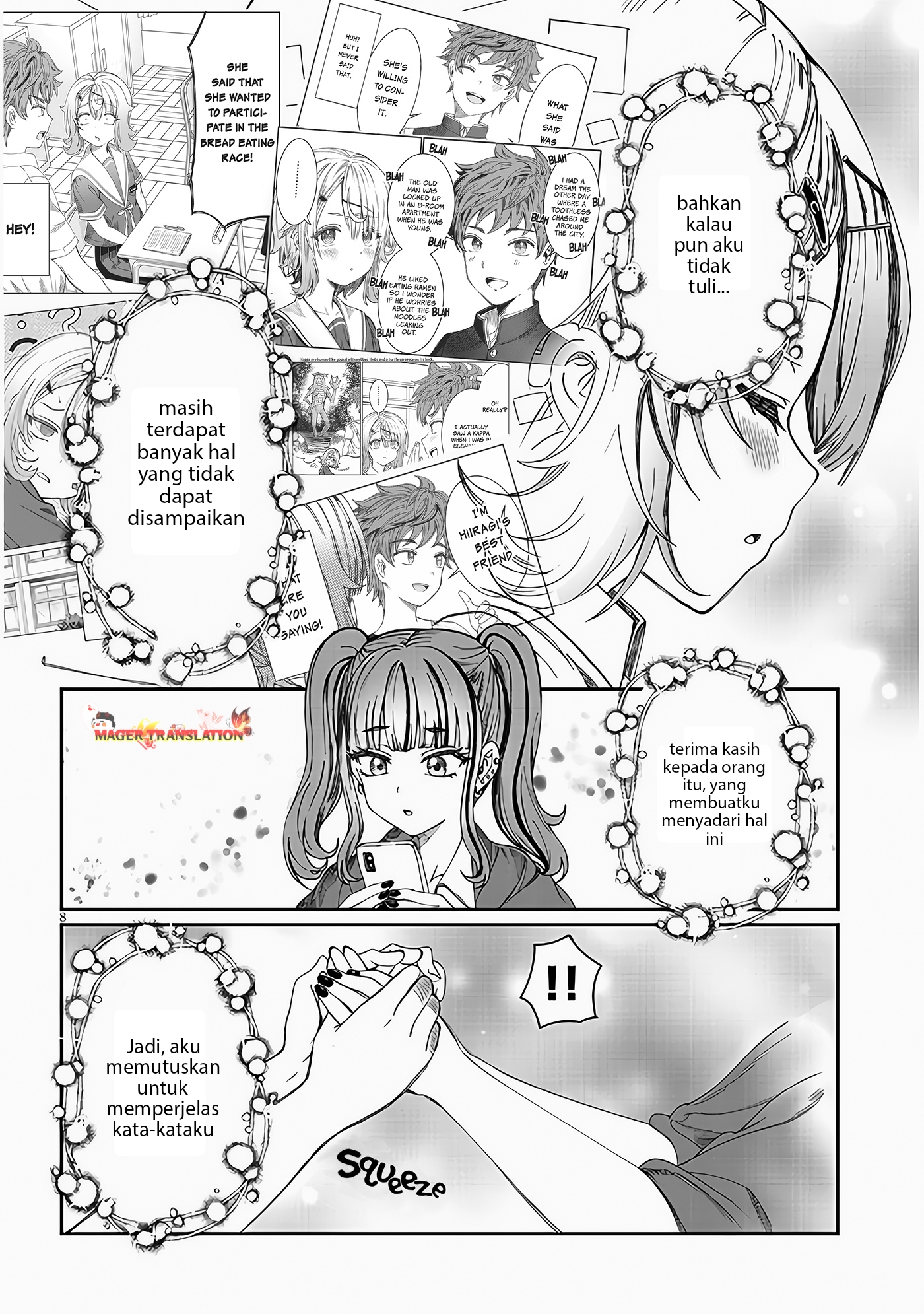 Kimi wa Yakamashi Tojite yo Kuchi wo! Chapter 21 - halaman 9