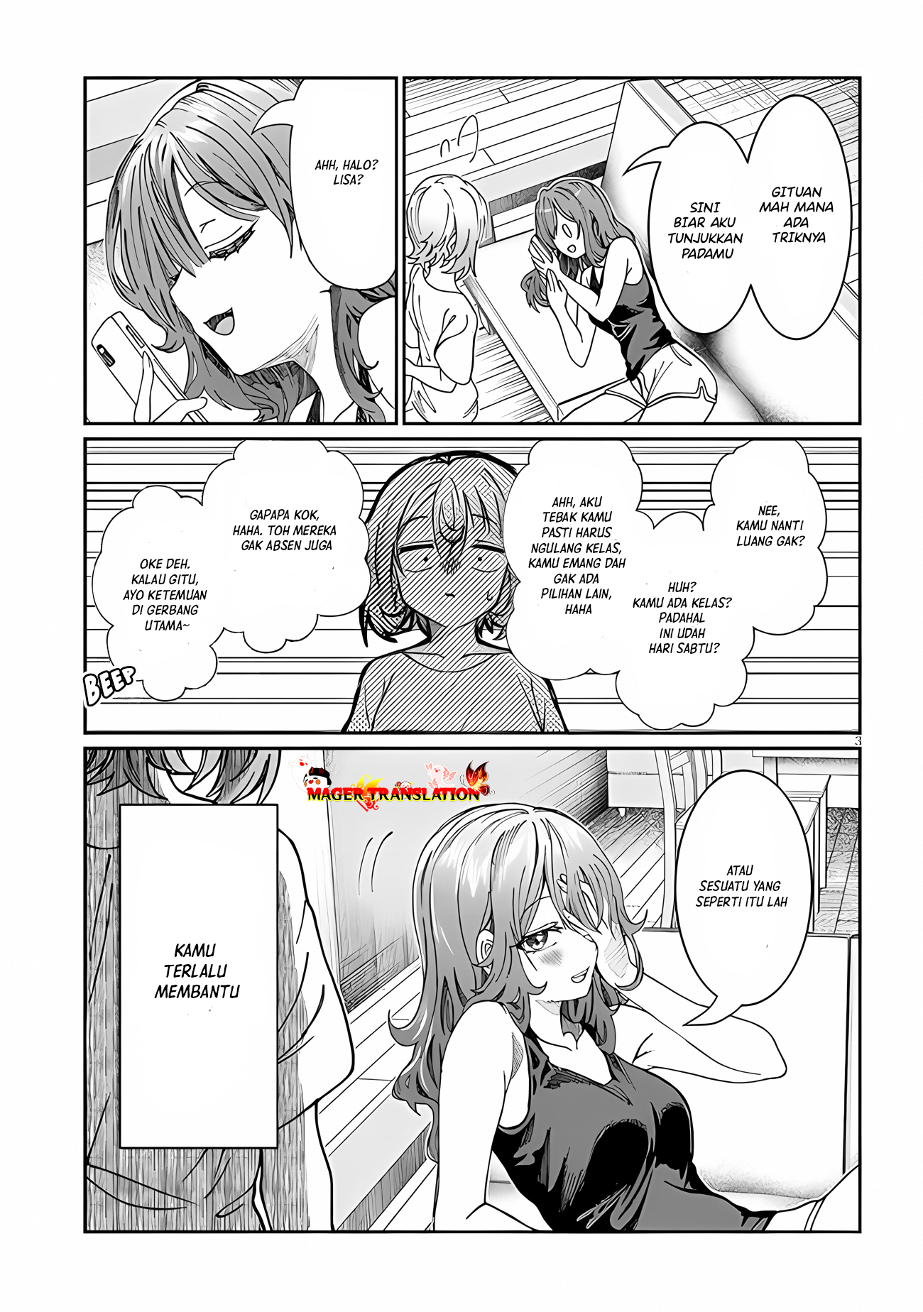 Kimi wa Yakamashi Tojite yo Kuchi wo! Chapter 23 - halaman 4