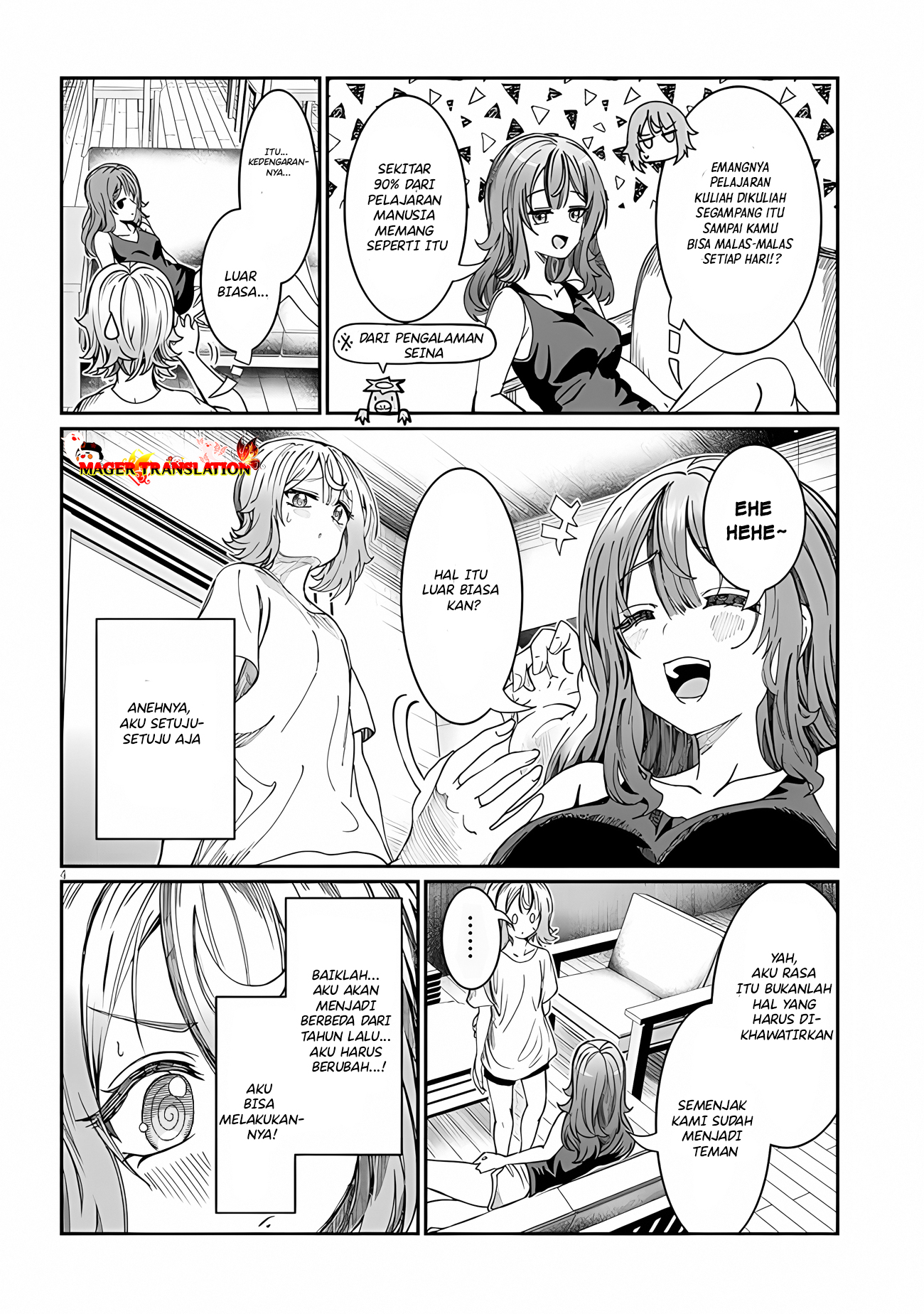 Kimi wa Yakamashi Tojite yo Kuchi wo! Chapter 23 - halaman 5