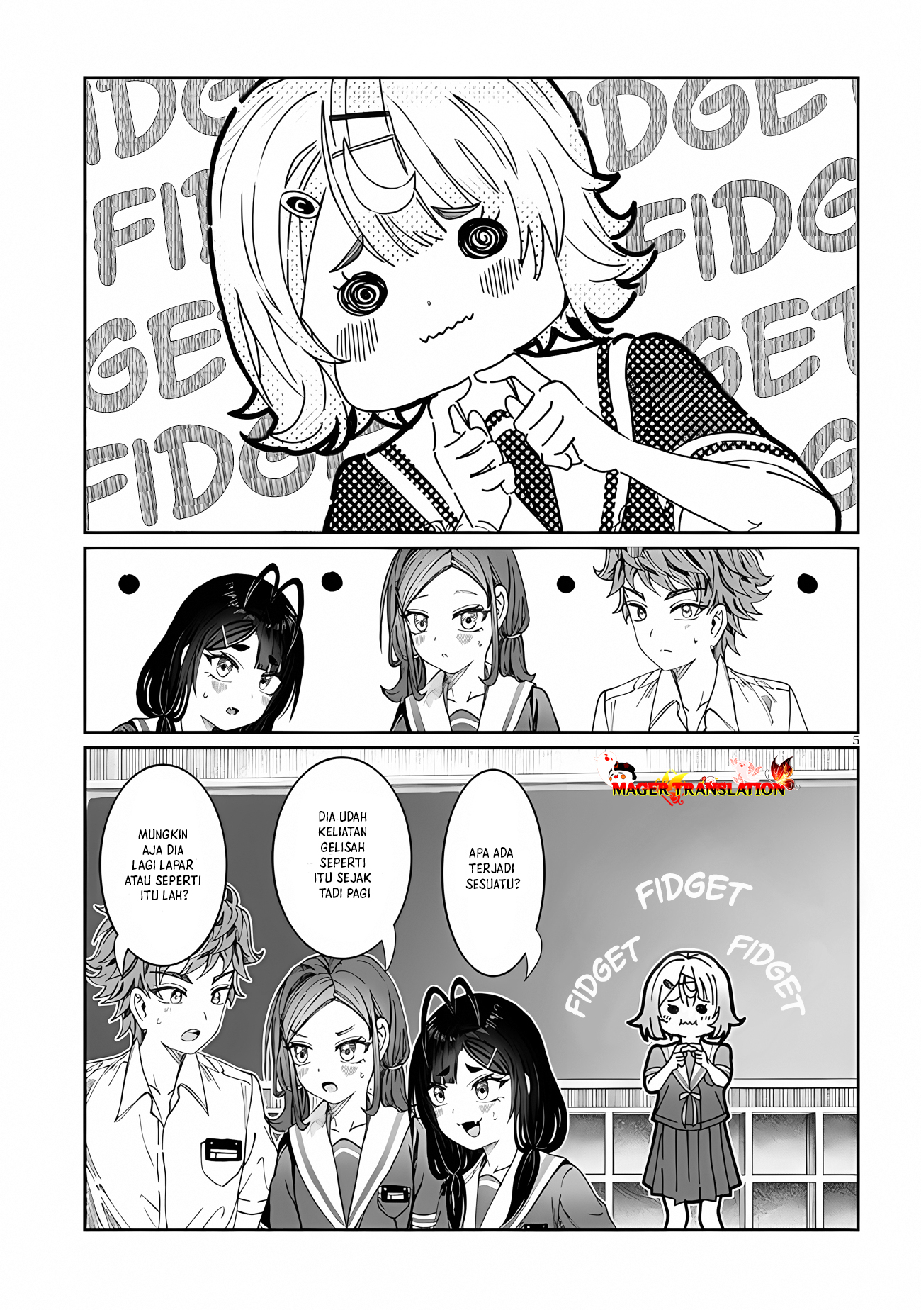 Kimi wa Yakamashi Tojite yo Kuchi wo! Chapter 23 - halaman 6