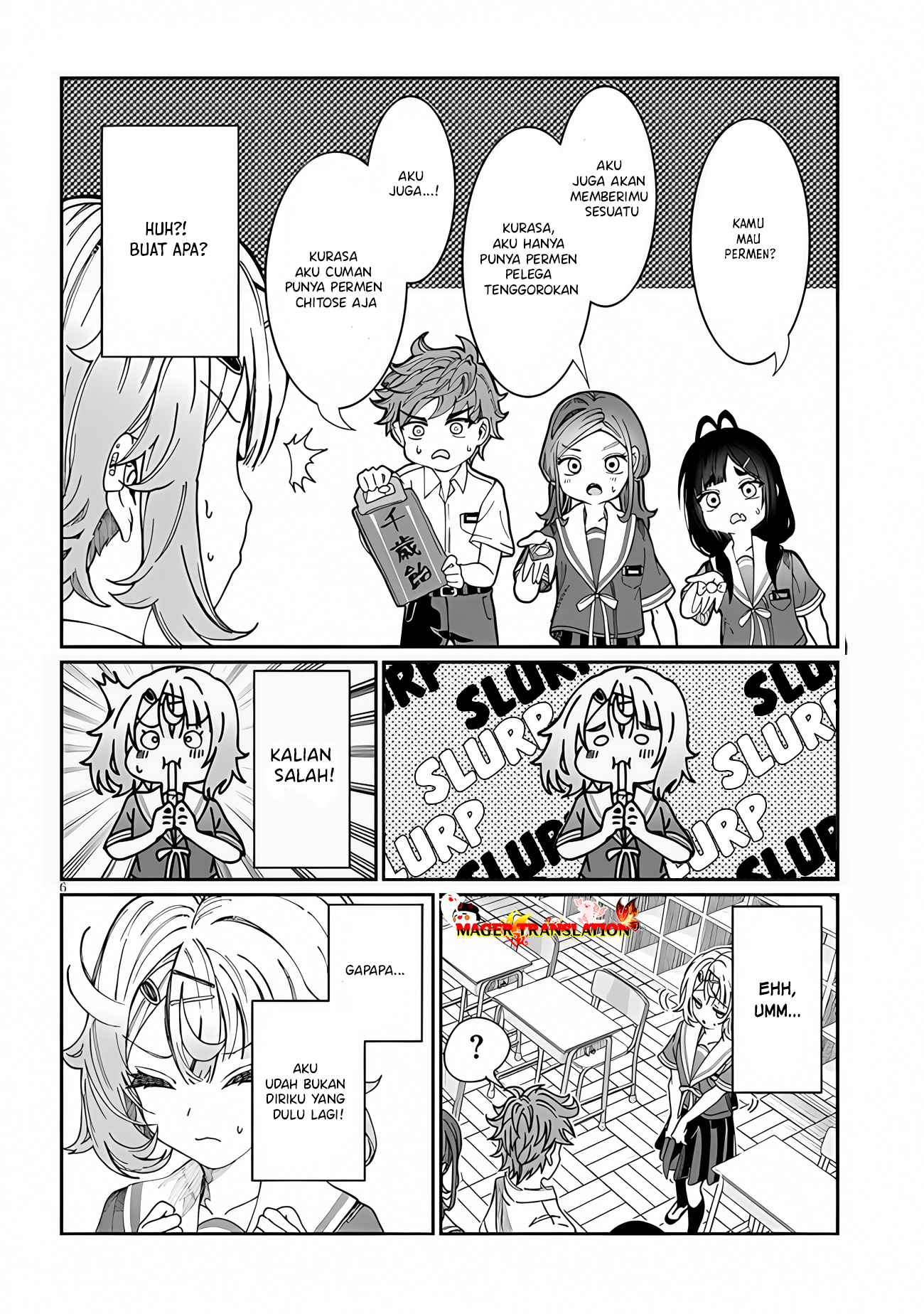 Kimi wa Yakamashi Tojite yo Kuchi wo! Chapter 23 - halaman 7