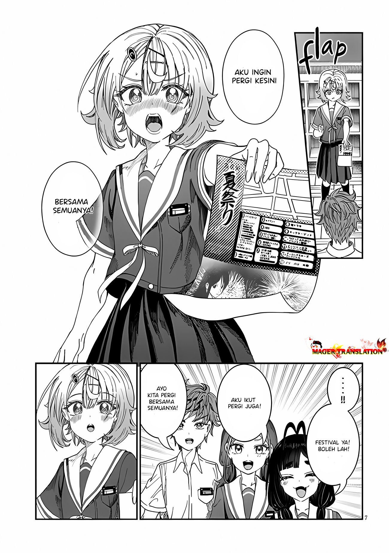 Kimi wa Yakamashi Tojite yo Kuchi wo! Chapter 23 - halaman 8