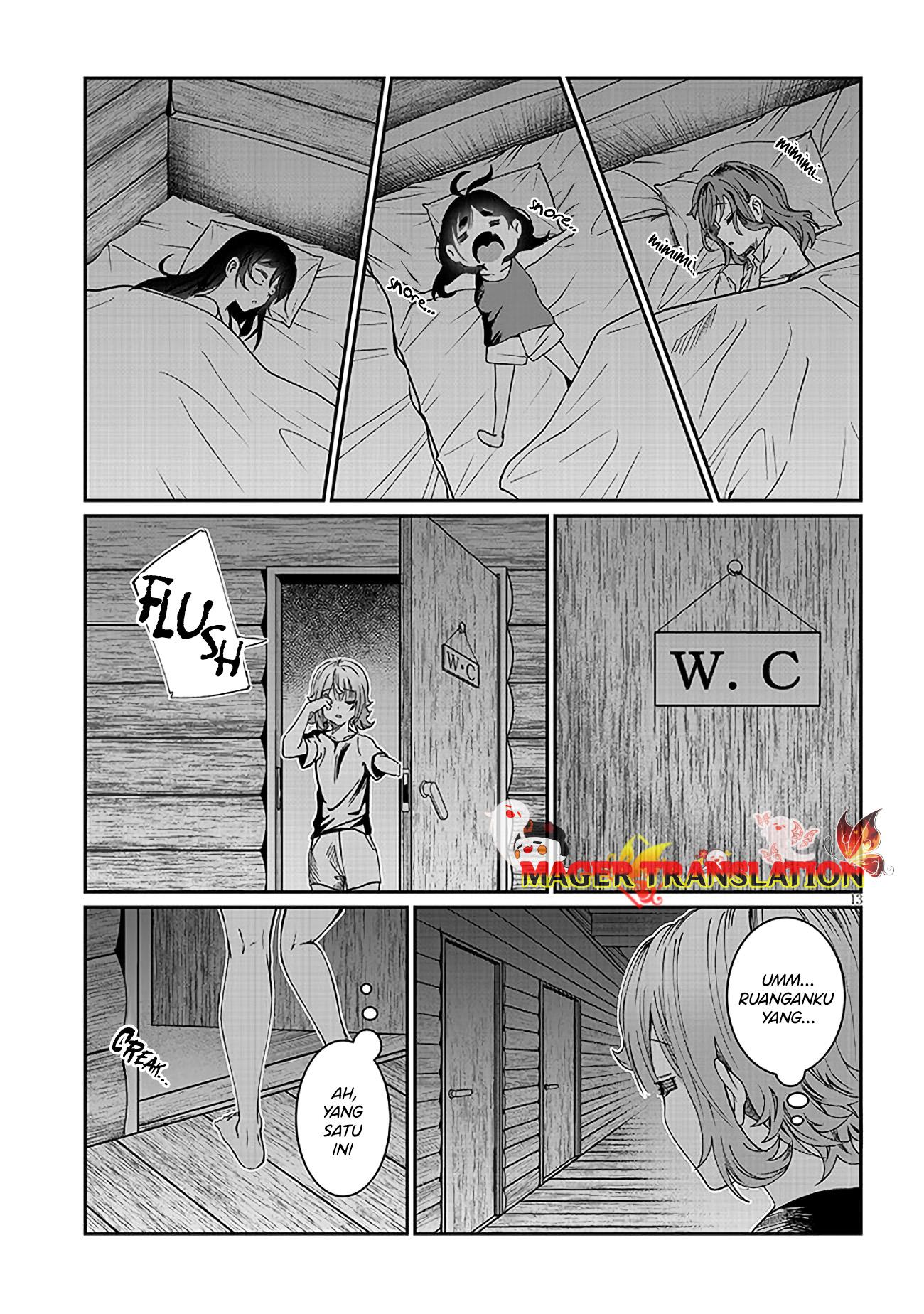 Kimi wa Yakamashi Tojite yo Kuchi wo! Chapter 24 - halaman 14