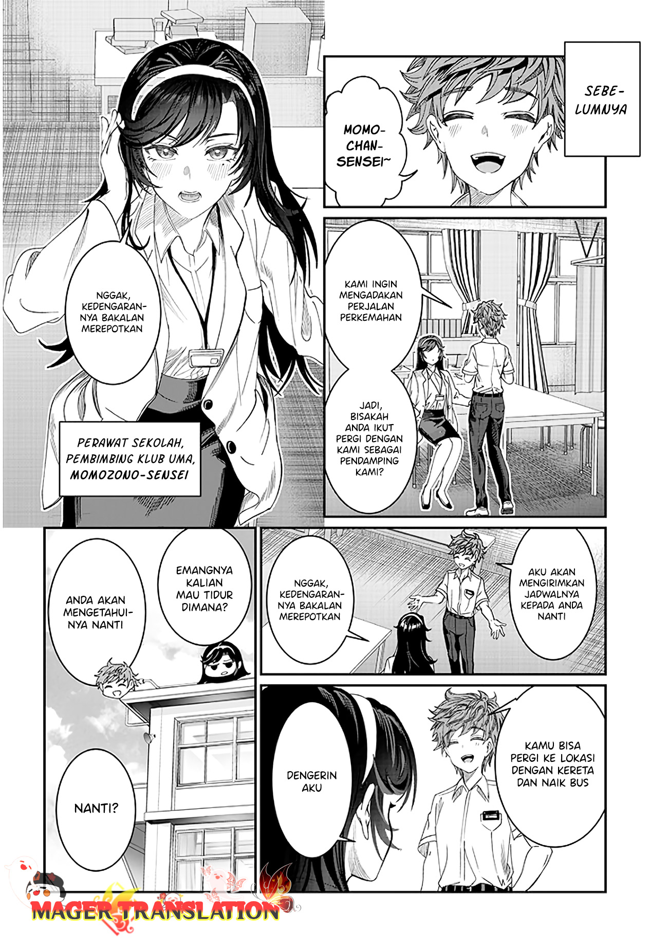 Kimi wa Yakamashi Tojite yo Kuchi wo! Chapter 24 - halaman 3