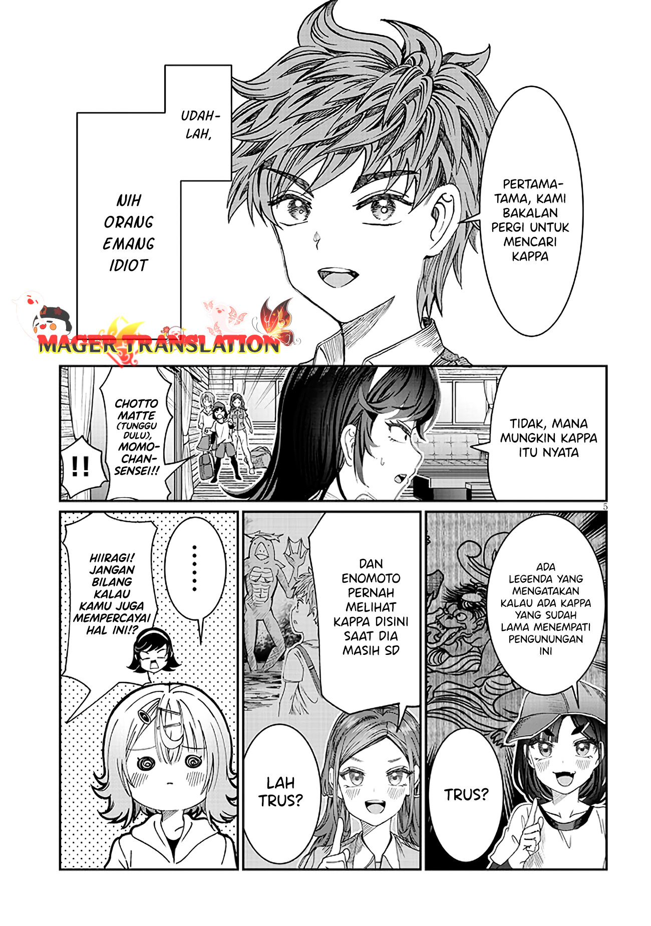 Kimi wa Yakamashi Tojite yo Kuchi wo! Chapter 24 - halaman 6
