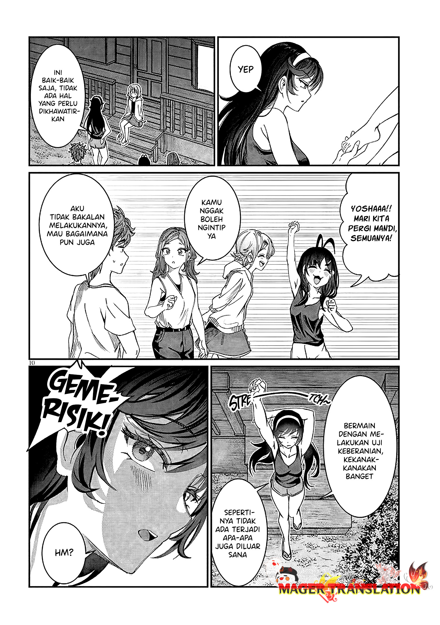 Kimi wa Yakamashi Tojite yo Kuchi wo! Chapter 25 - halaman 11