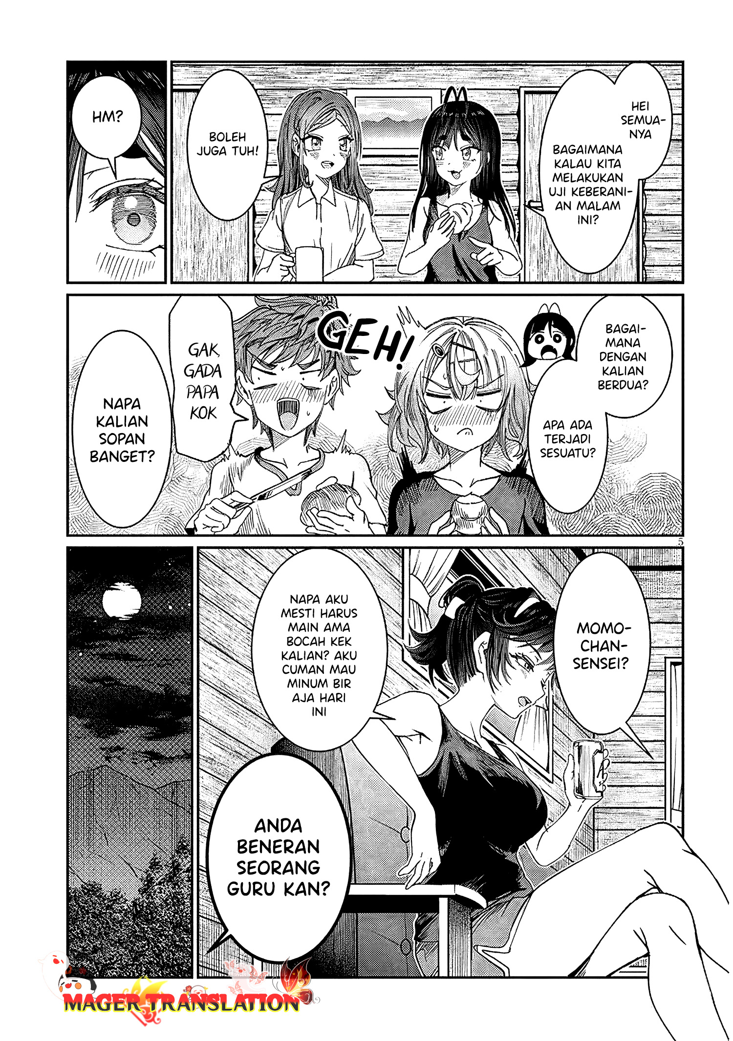 Kimi wa Yakamashi Tojite yo Kuchi wo! Chapter 25 - halaman 6