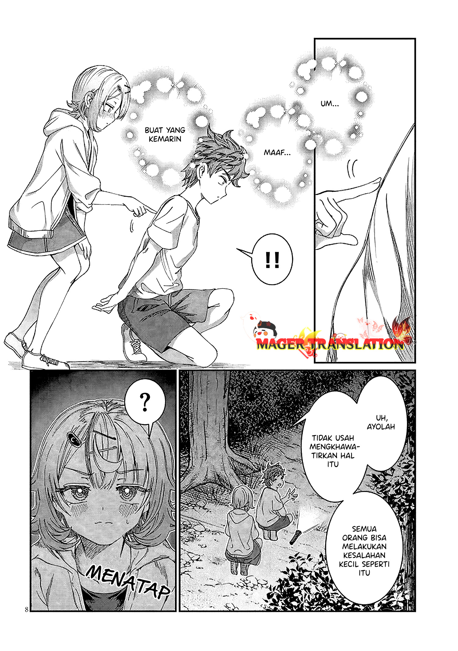 Kimi wa Yakamashi Tojite yo Kuchi wo! Chapter 25 - halaman 9
