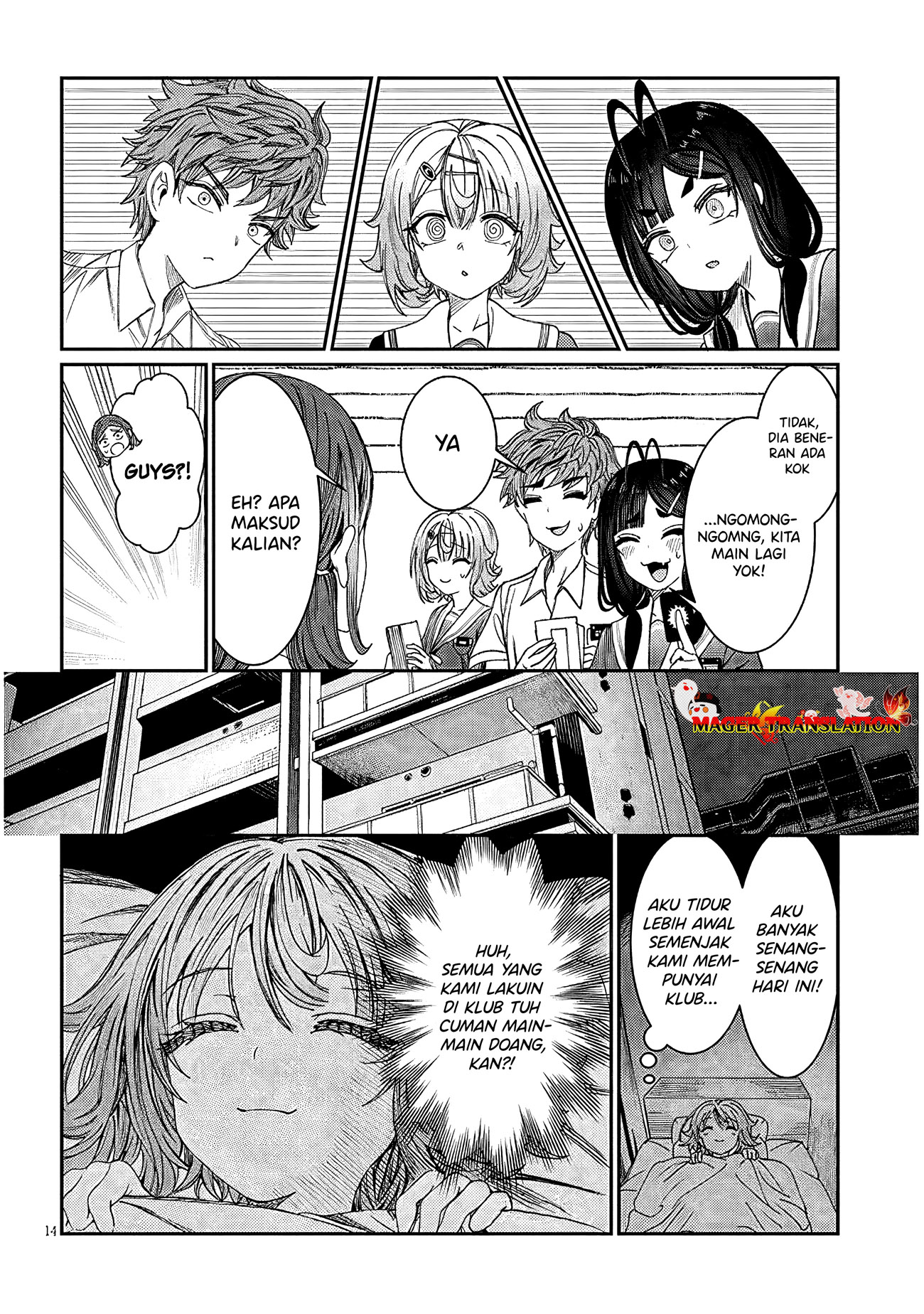 Kimi wa Yakamashi Tojite yo Kuchi wo! Chapter 26 - halaman 15