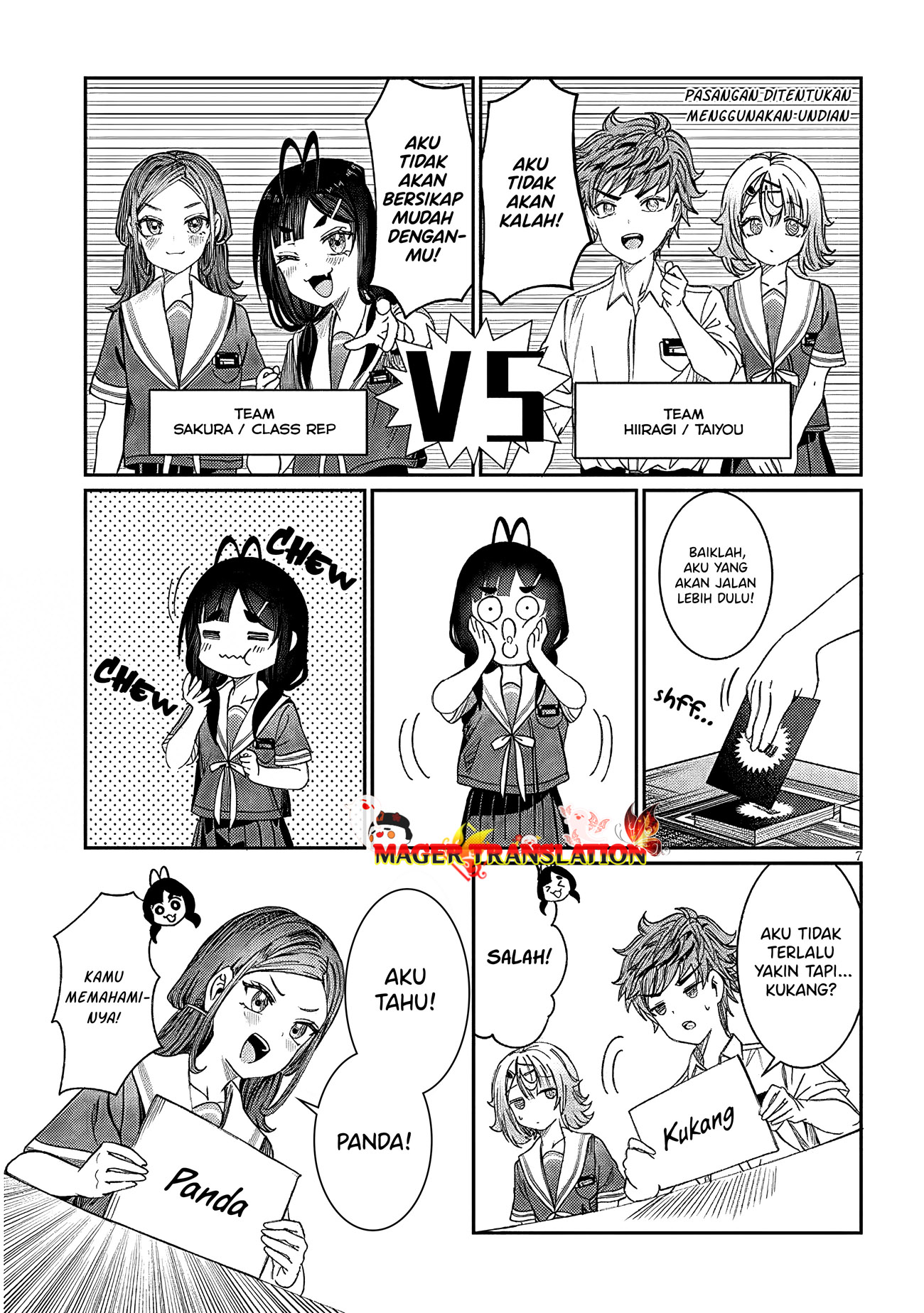 Kimi wa Yakamashi Tojite yo Kuchi wo! Chapter 26 - halaman 8