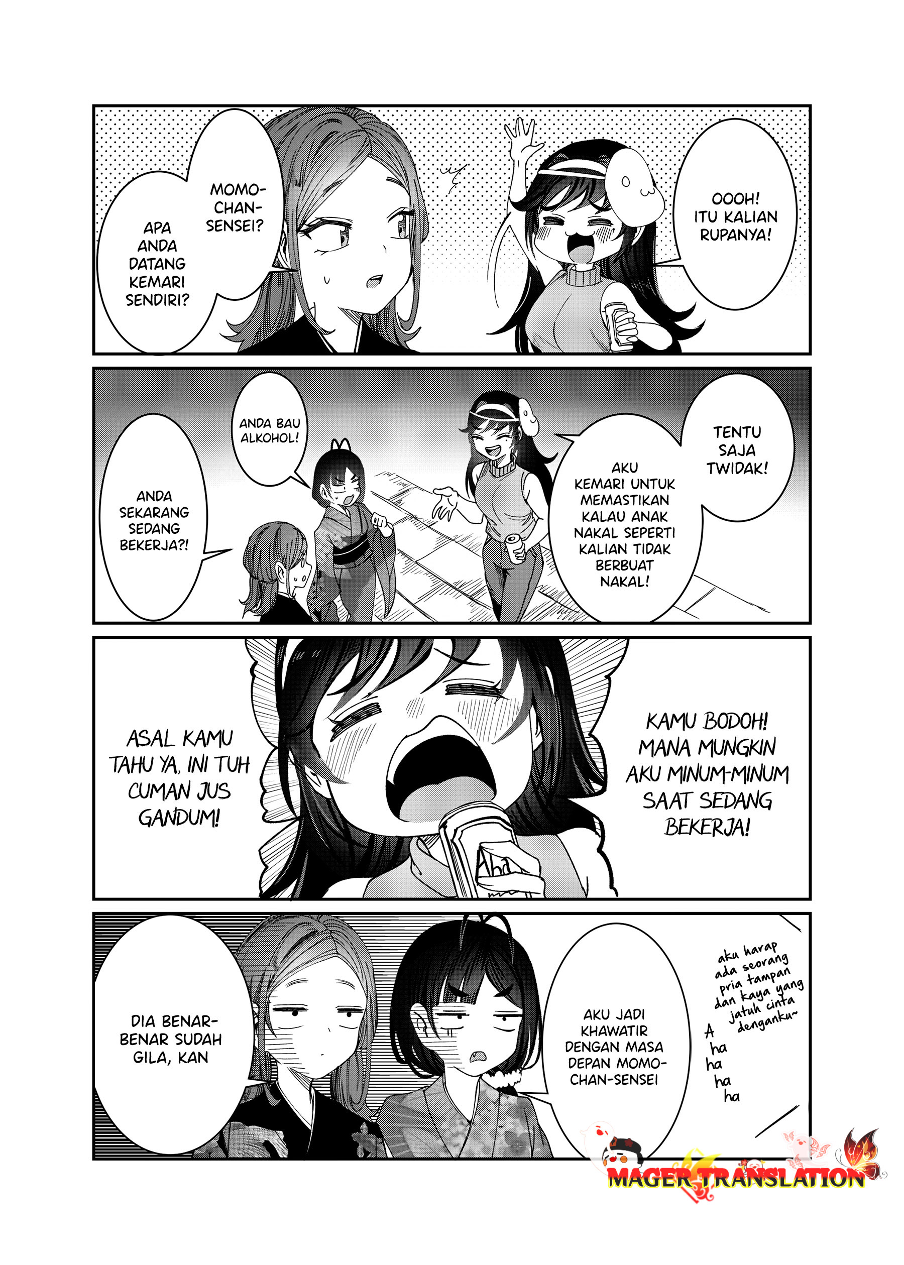 Kimi wa Yakamashi Tojite yo Kuchi wo! Chapter 28 - halaman 11