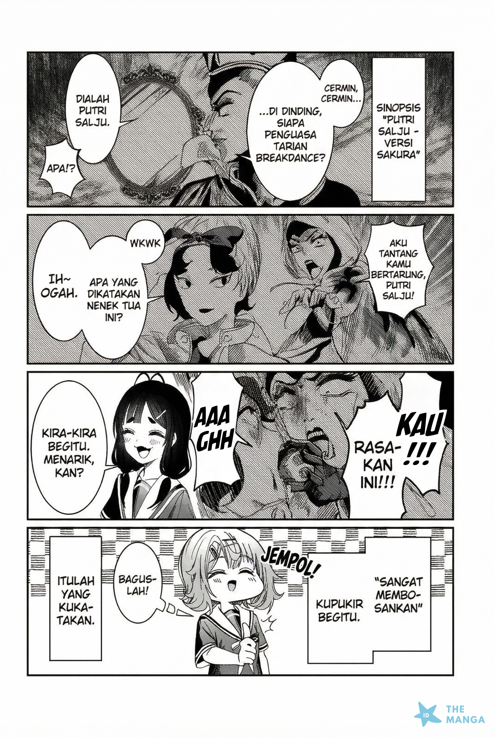 Kimi wa Yakamashi Tojite yo Kuchi wo! Chapter 33.5 - halaman 2