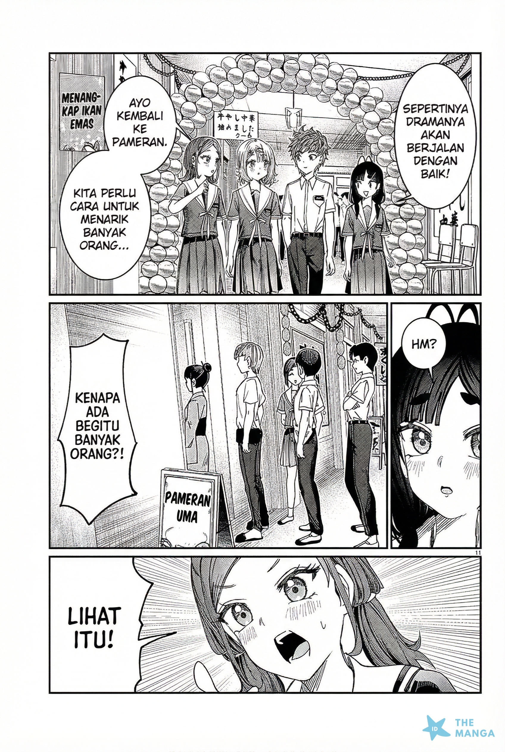 Kimi wa Yakamashi Tojite yo Kuchi wo! Chapter 34 - halaman 12