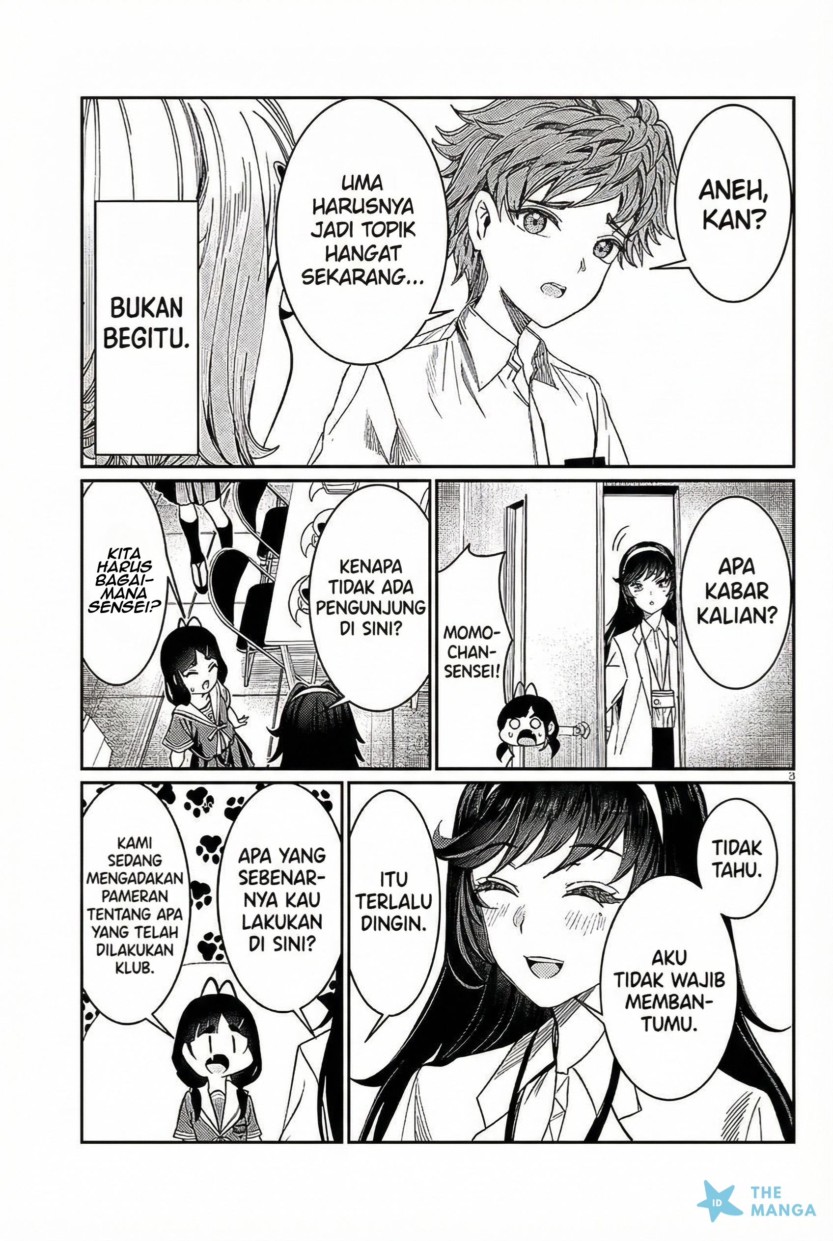 Kimi wa Yakamashi Tojite yo Kuchi wo! Chapter 34 - halaman 4
