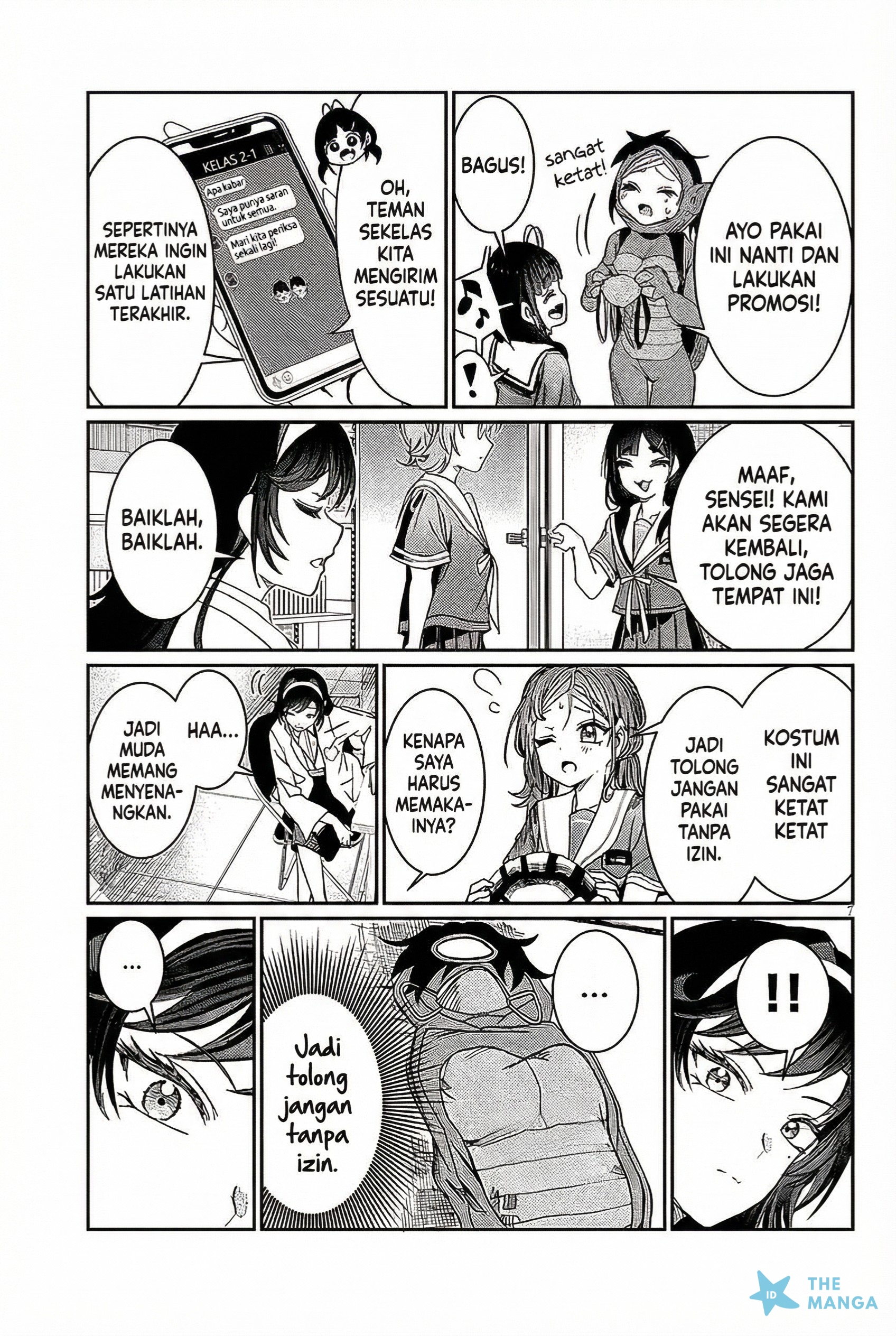 Kimi wa Yakamashi Tojite yo Kuchi wo! Chapter 34 - halaman 8