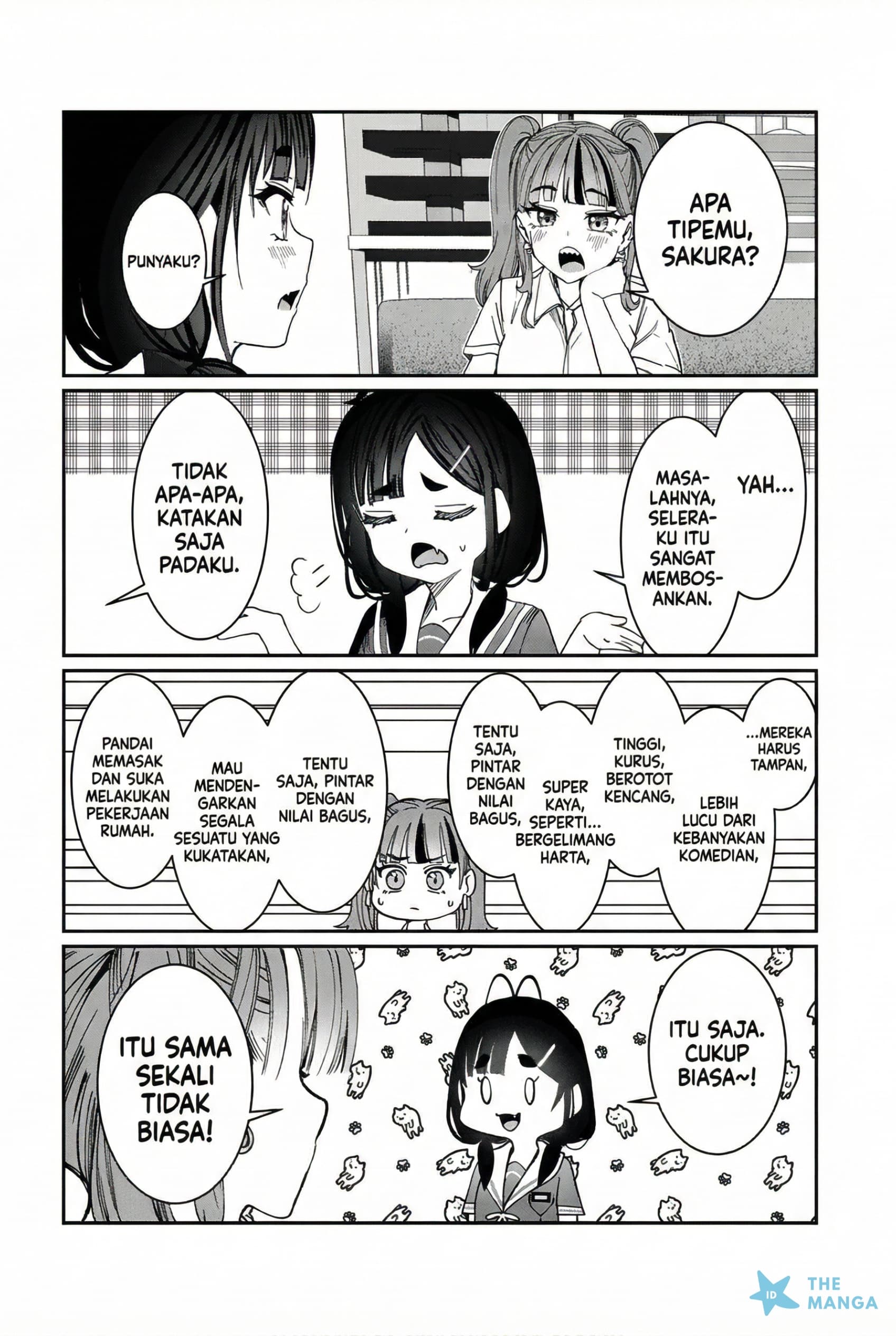 Kimi wa Yakamashi Tojite yo Kuchi wo! Chapter 36.5 - halaman 2