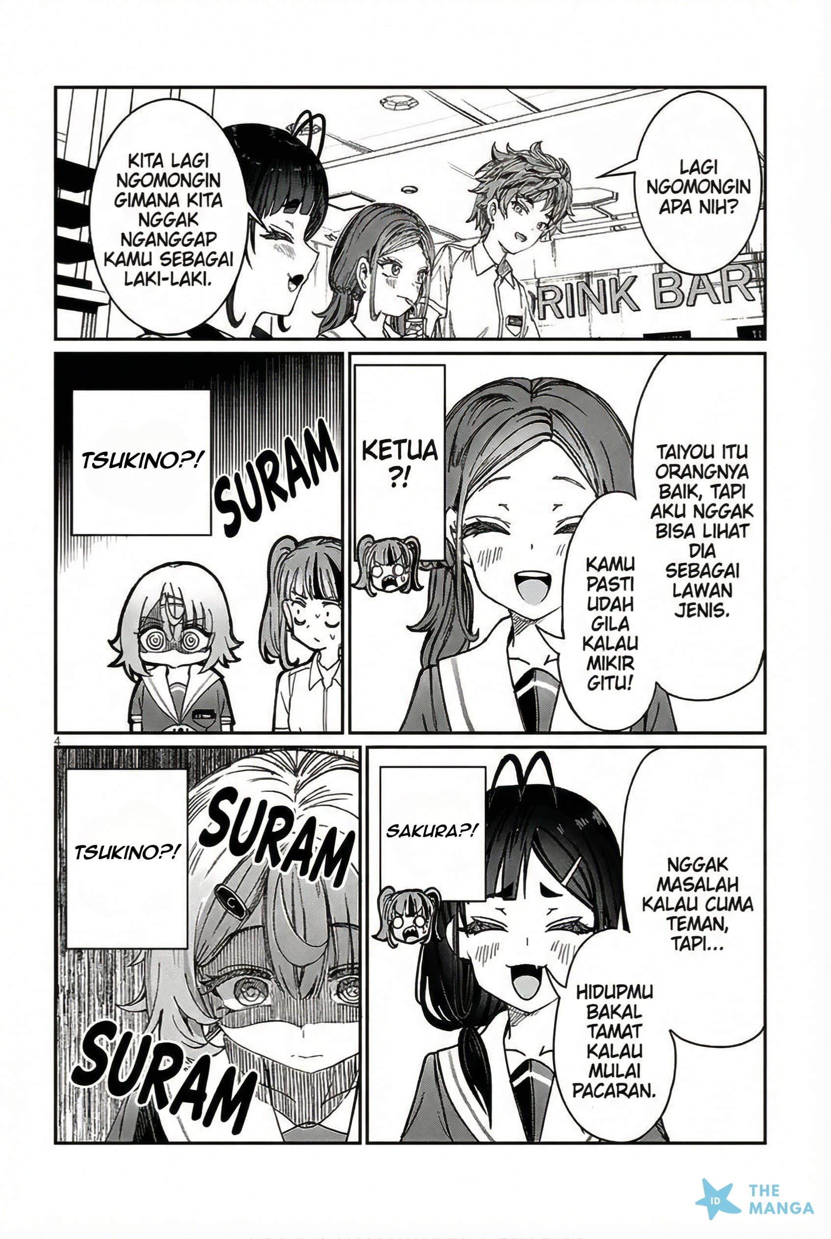 Kimi wa Yakamashi Tojite yo Kuchi wo! Chapter 36 - halaman 5
