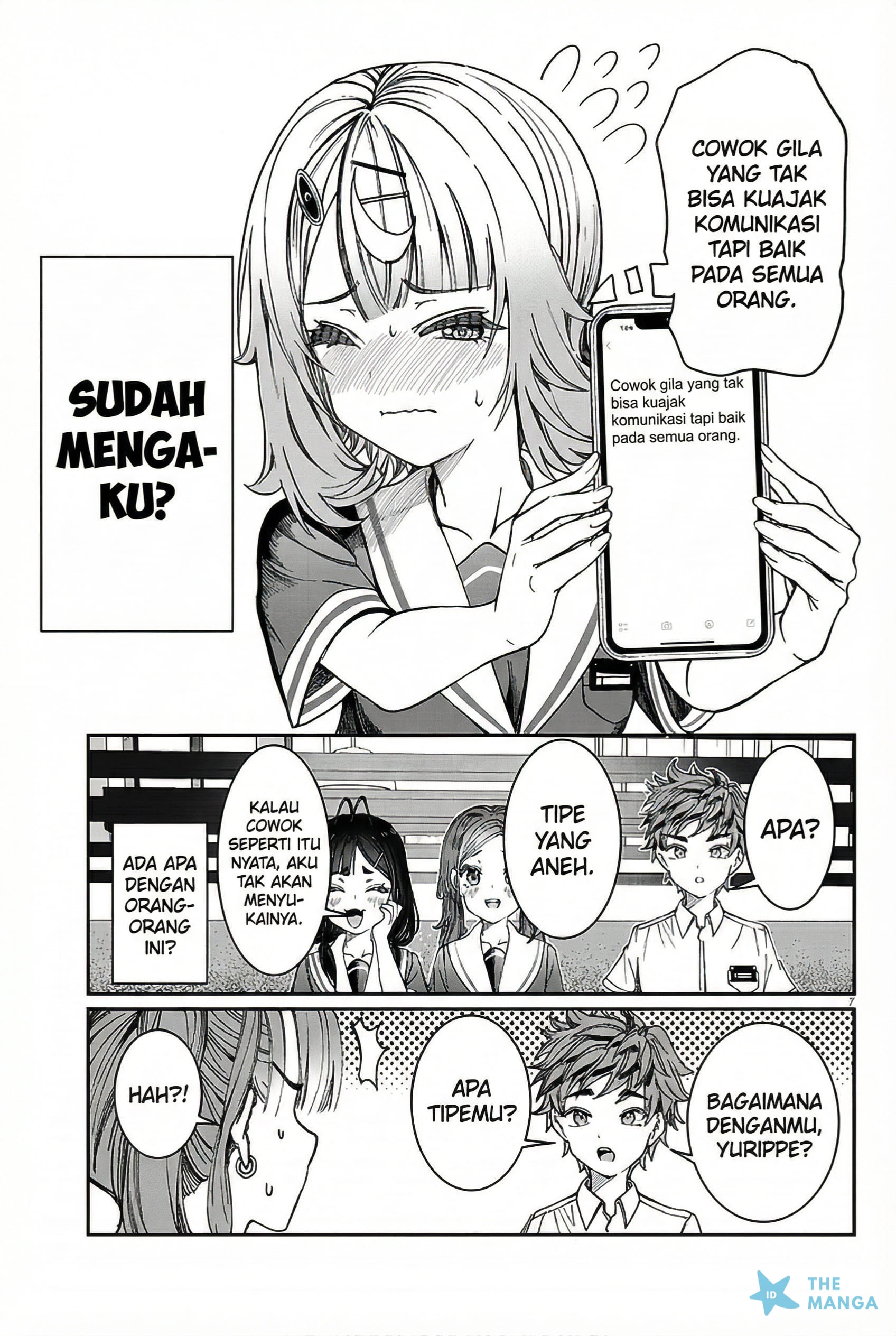 Kimi wa Yakamashi Tojite yo Kuchi wo! Chapter 36 - halaman 8