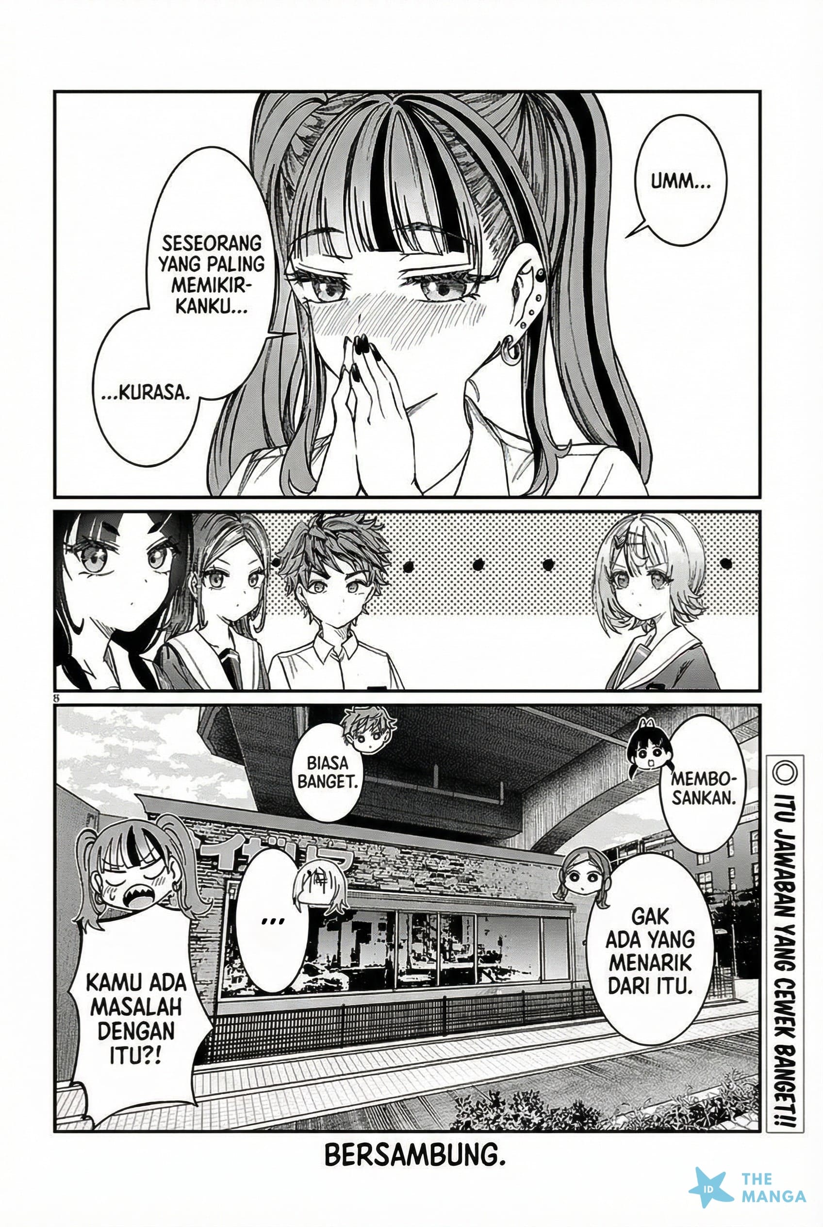 Kimi wa Yakamashi Tojite yo Kuchi wo! Chapter 36 - halaman 9