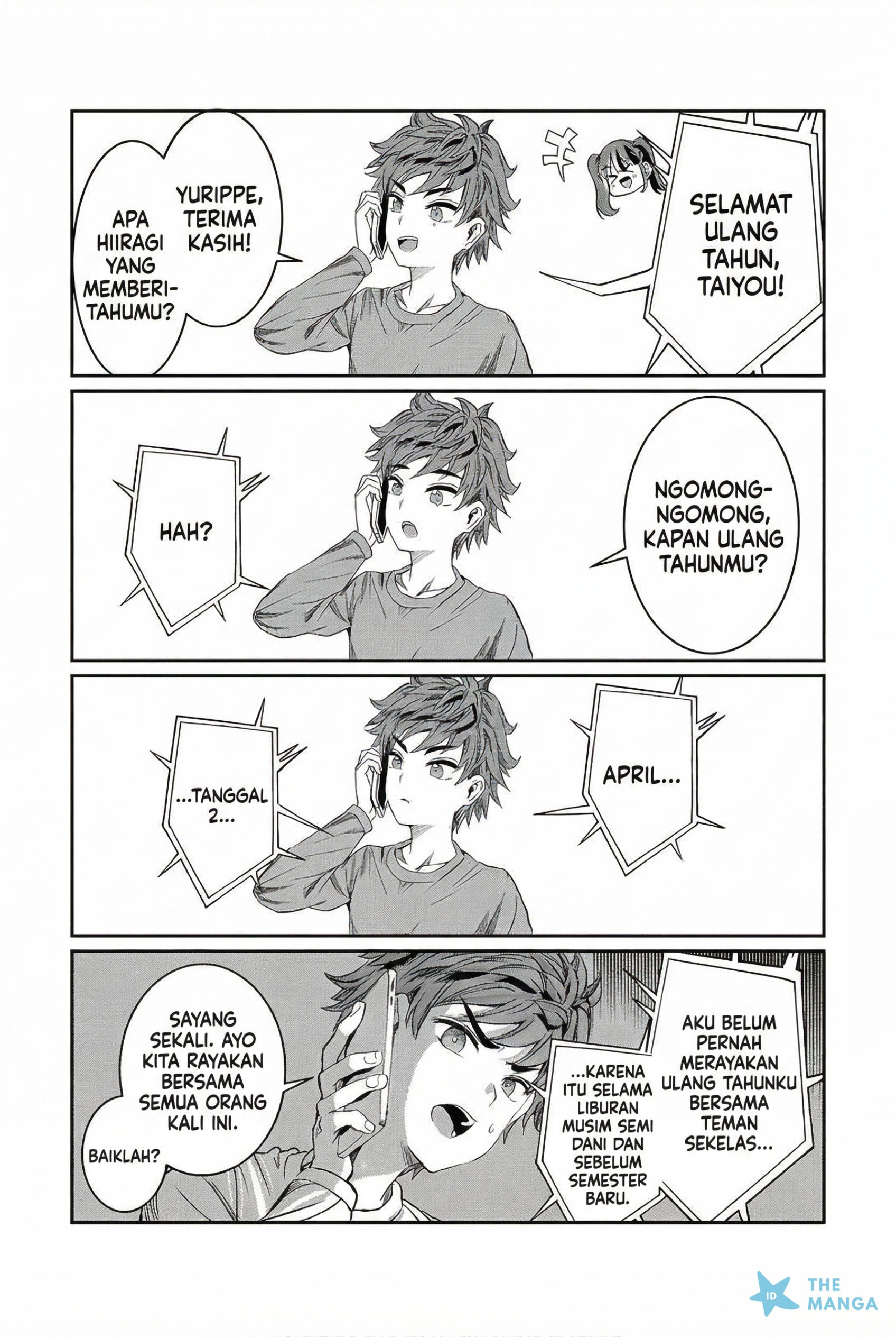 Kimi wa Yakamashi Tojite yo Kuchi wo! Chapter 39.5 - halaman 2