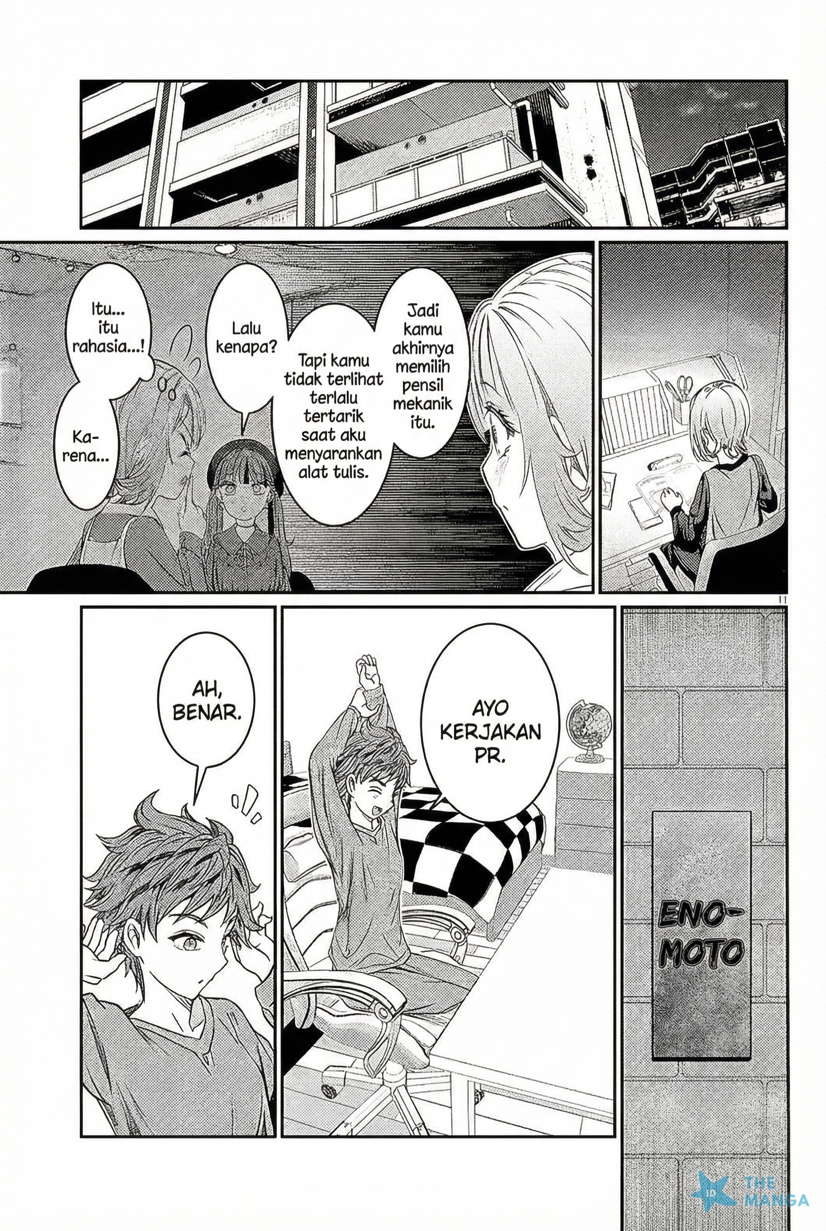 Kimi wa Yakamashi Tojite yo Kuchi wo! Chapter 39 - halaman 12