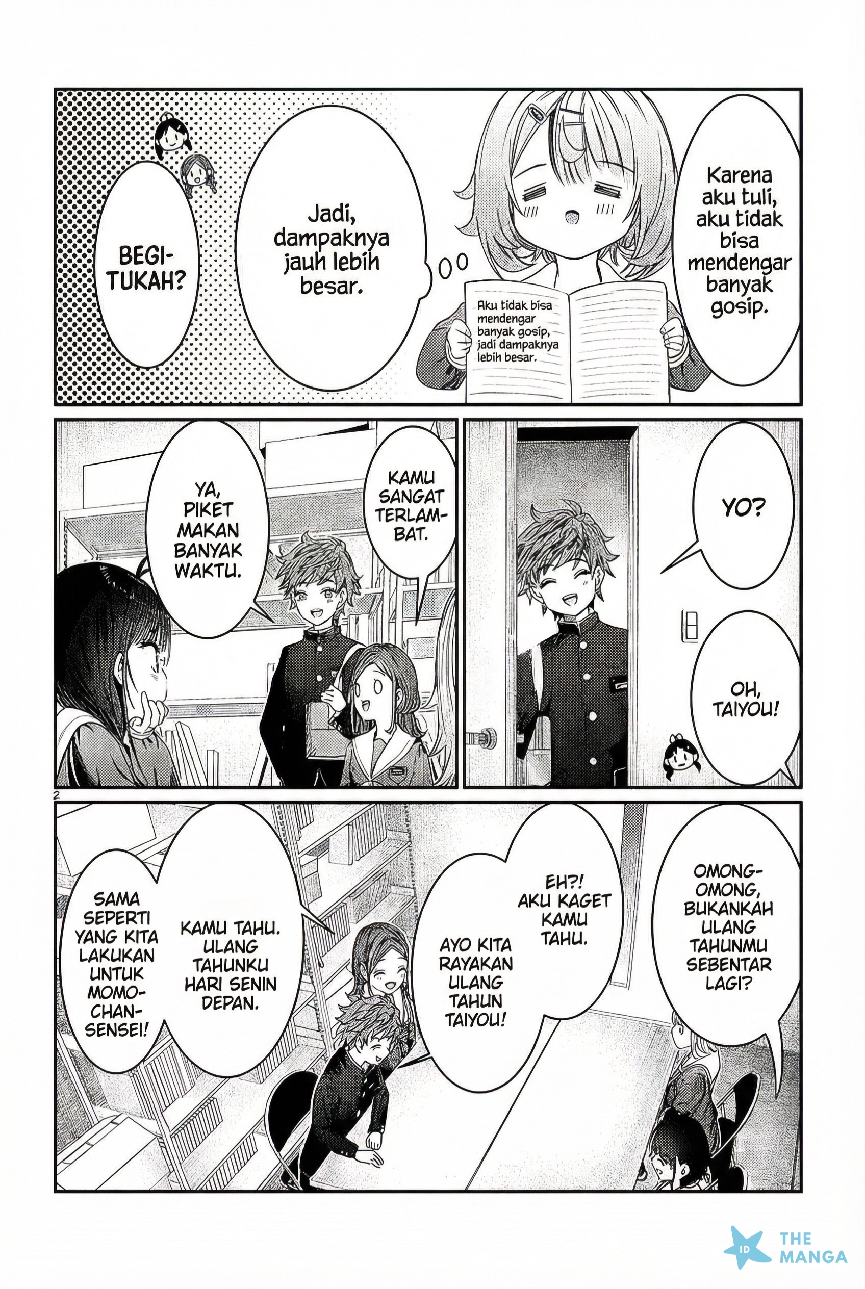 Kimi wa Yakamashi Tojite yo Kuchi wo! Chapter 39 - halaman 3