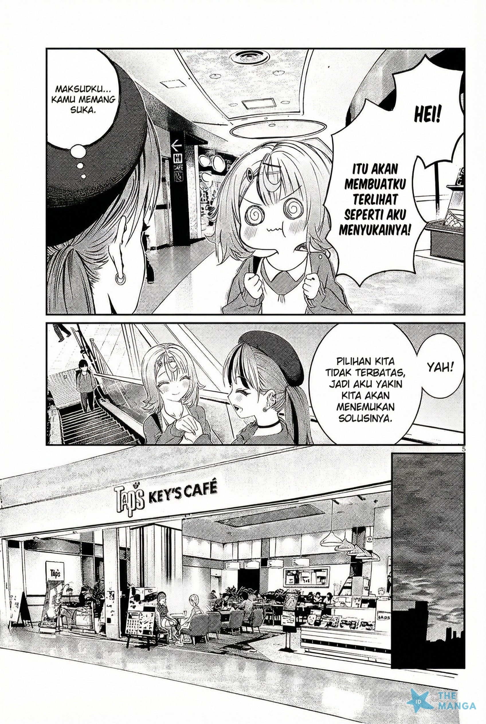 Kimi wa Yakamashi Tojite yo Kuchi wo! Chapter 39 - halaman 6
